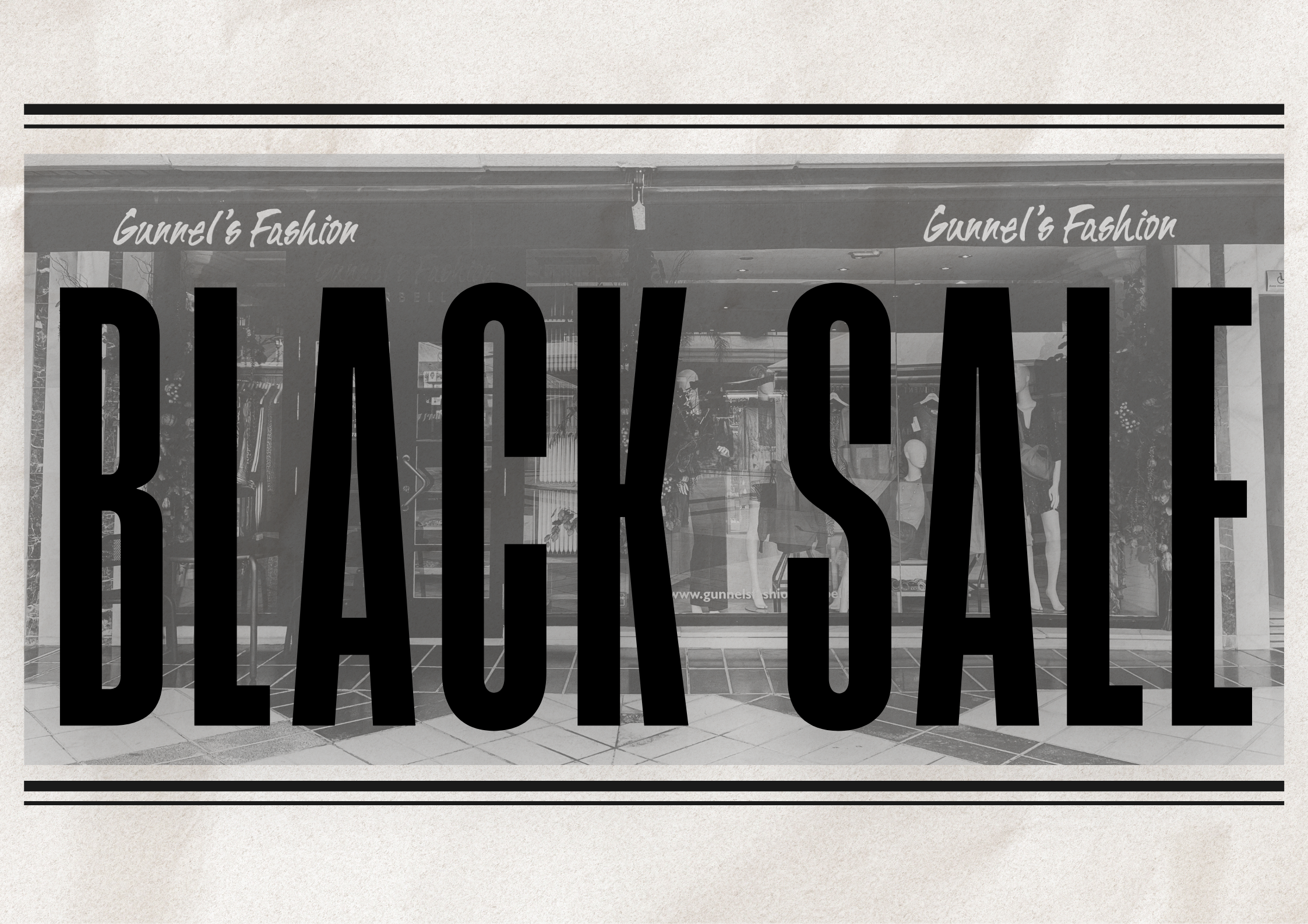 Black Sale at Gunnel´s Fashion Marbella