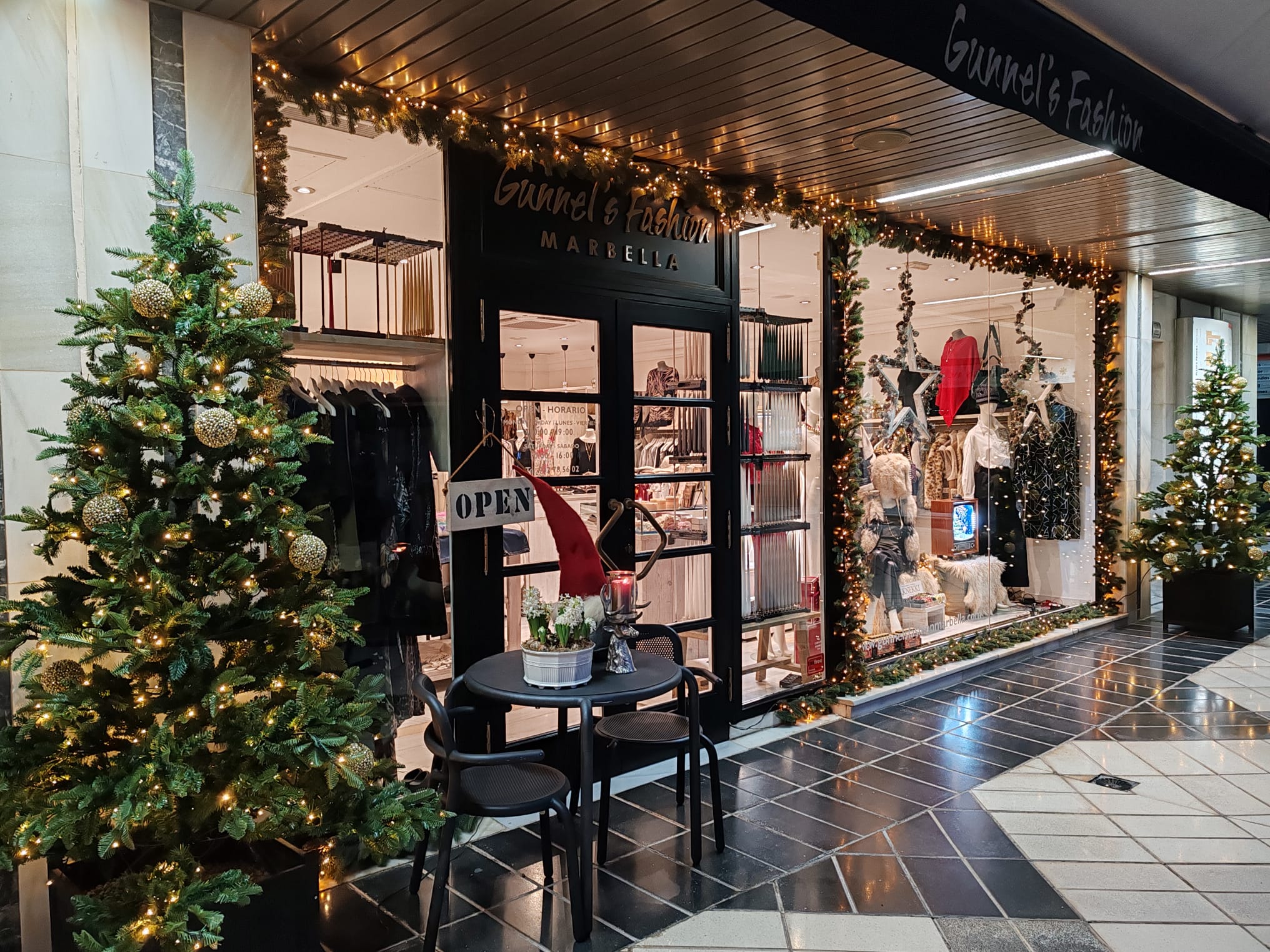 Christmas Gunnels Fashion Marbella