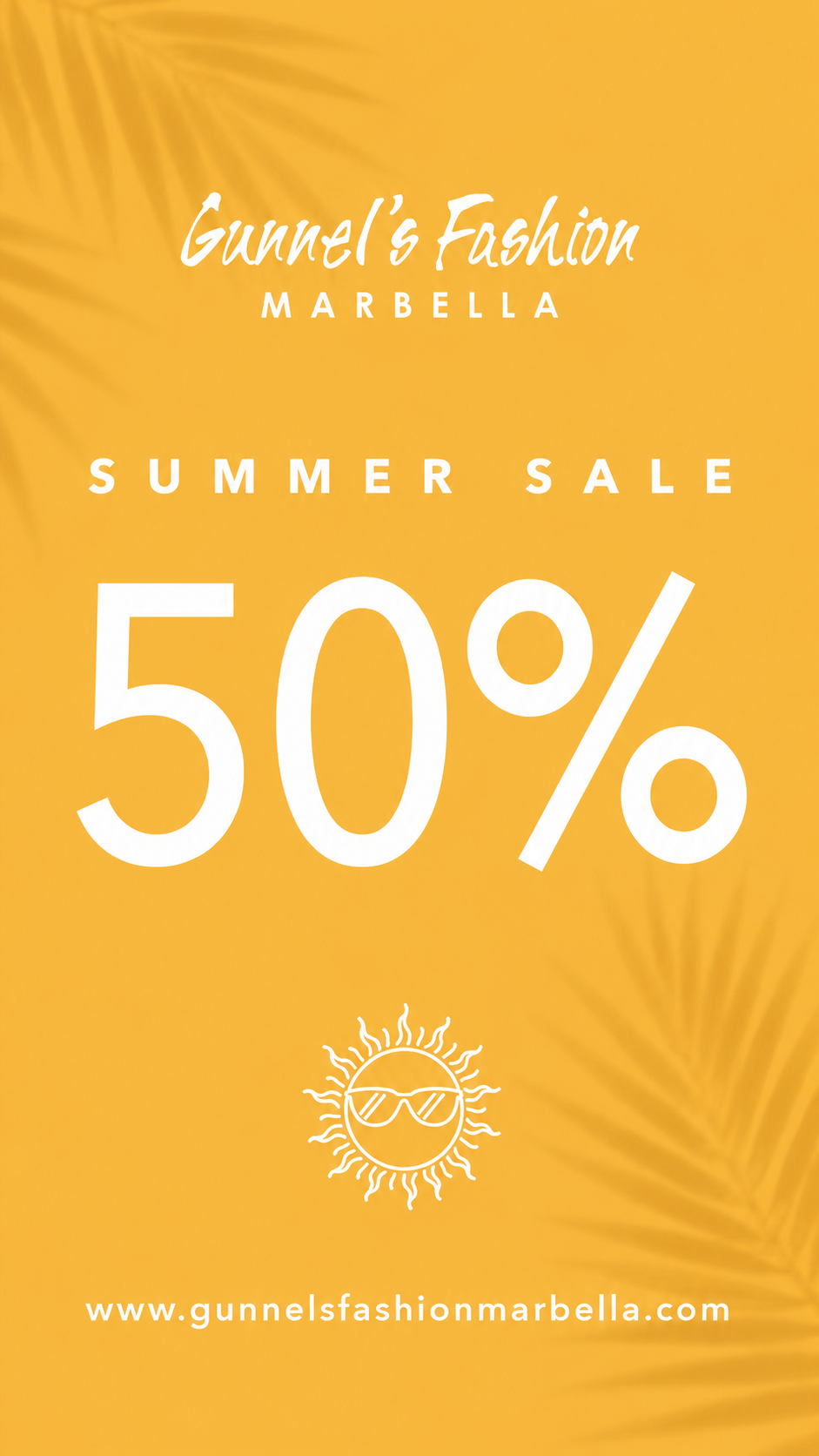 Summer Sale 50% | Gunnel's Fashion Marbella