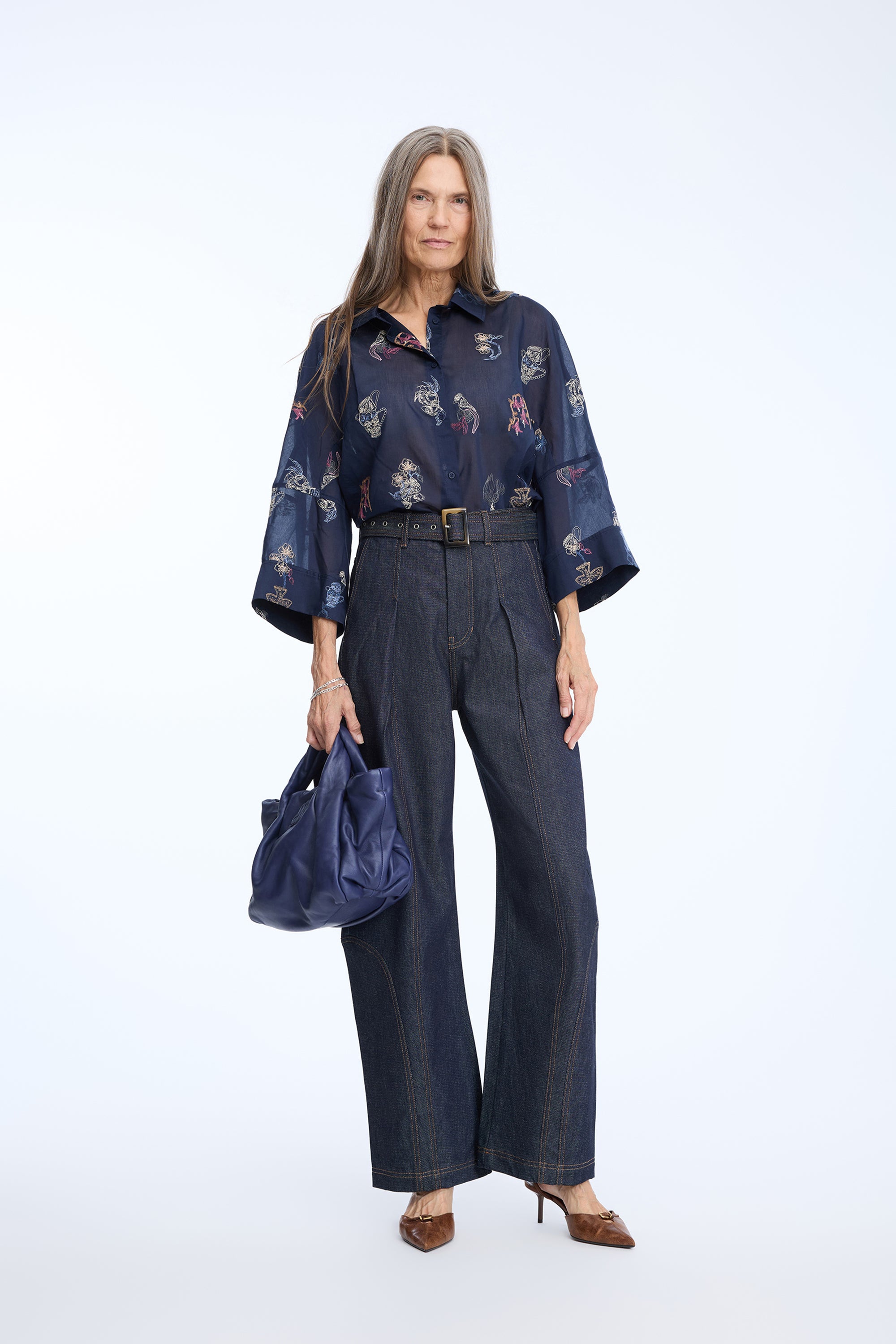 Nilsa Top Navy