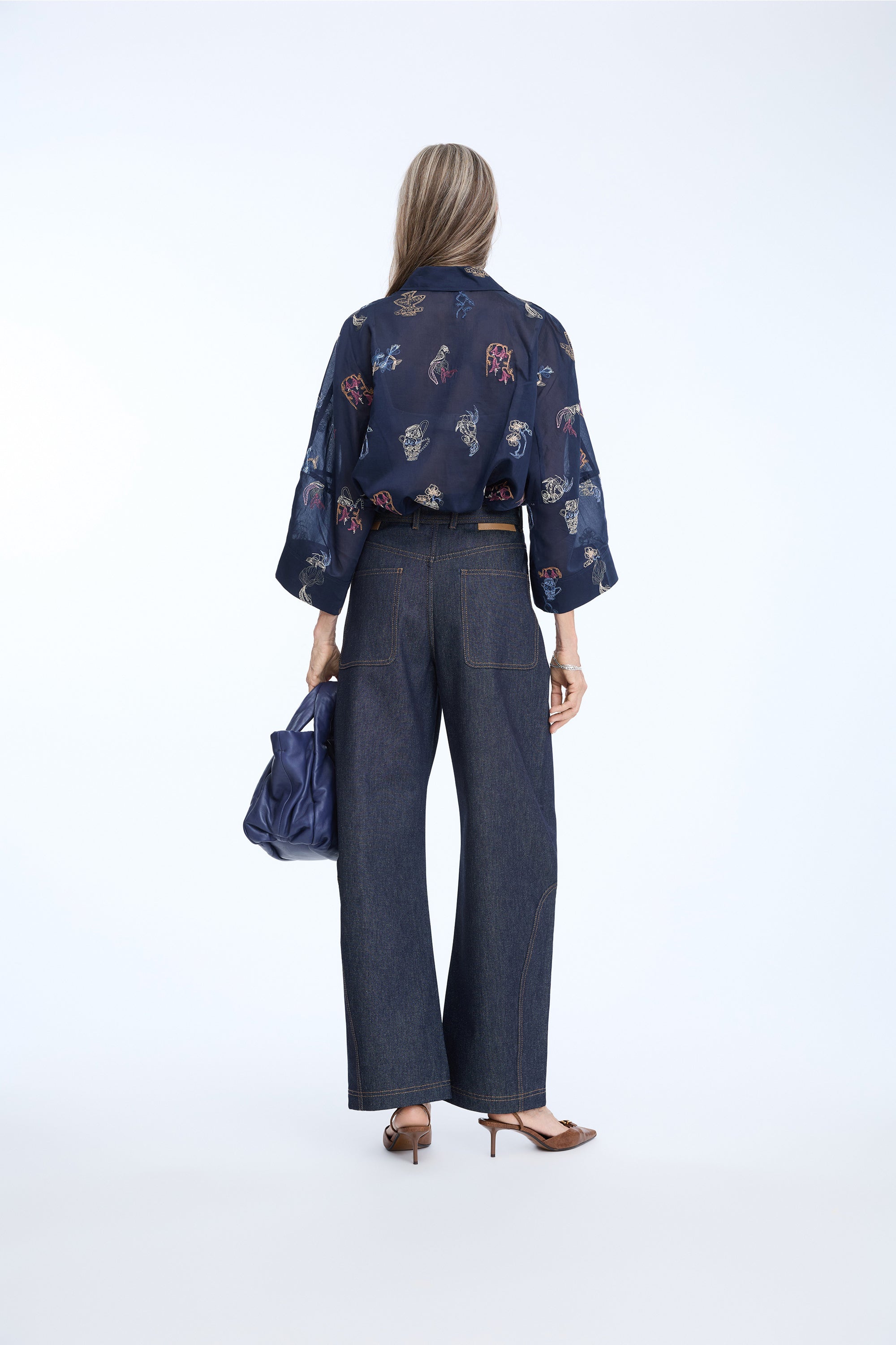 Nilsa Top Navy