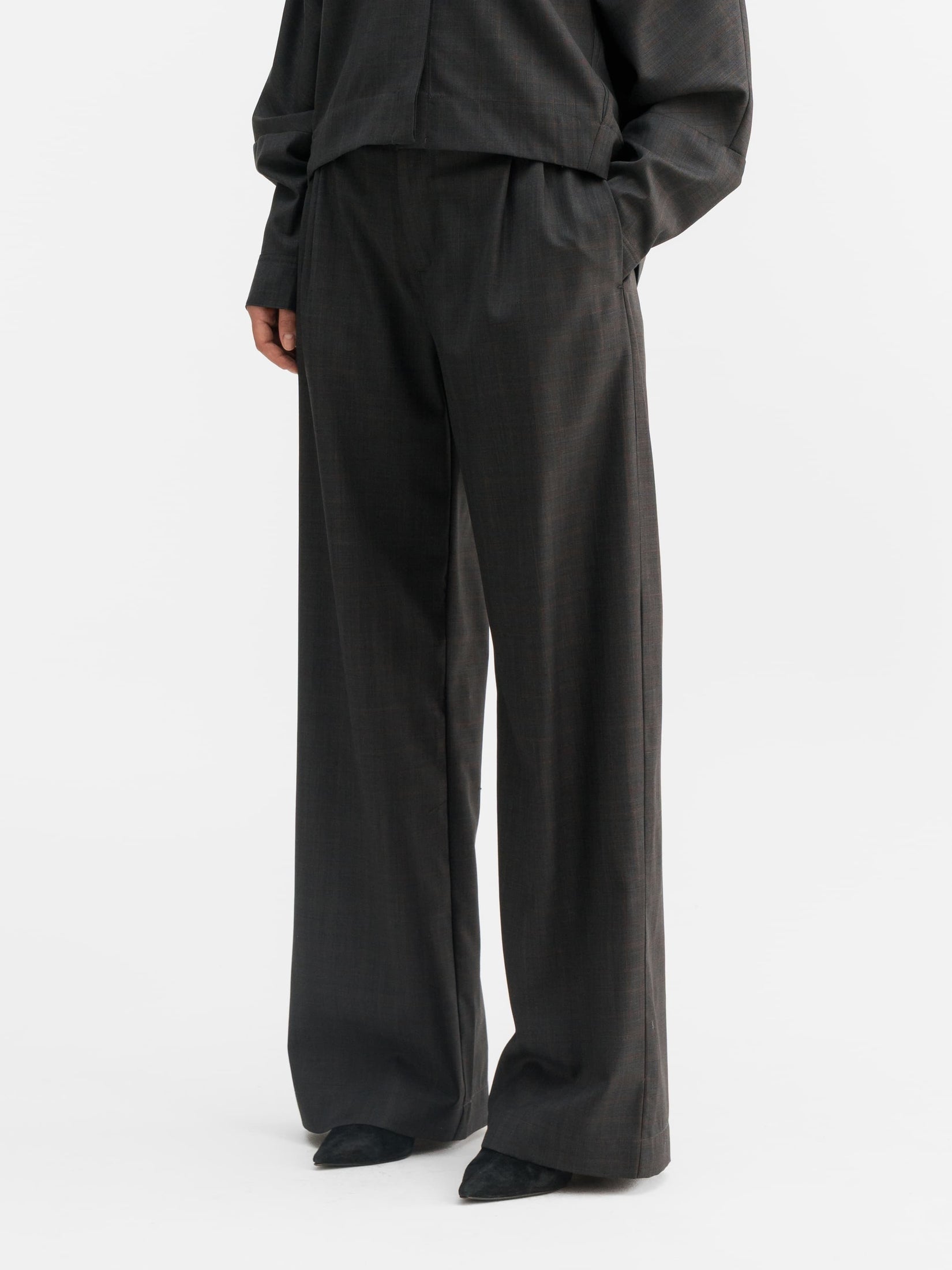 Mel Check Trousers