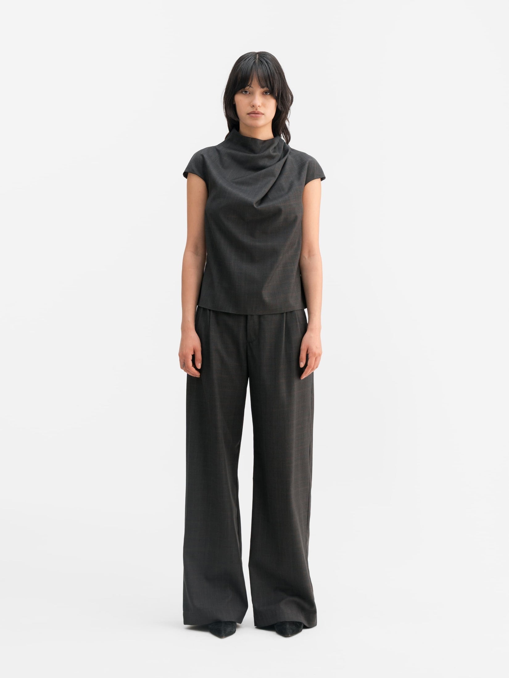 Mel Check Trousers