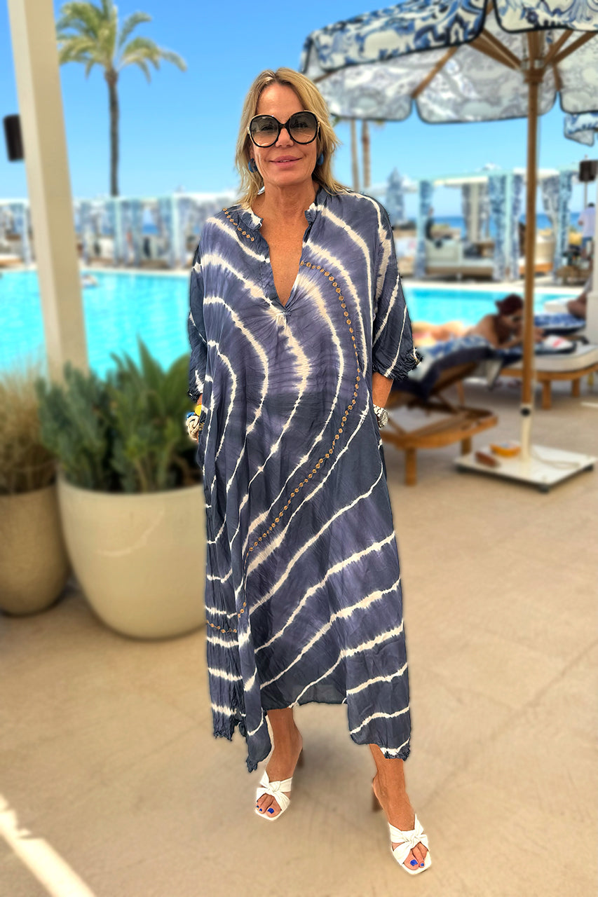 imani maxi dress Agencies Turquoise Imani Vivir Maxi Enna Blue
