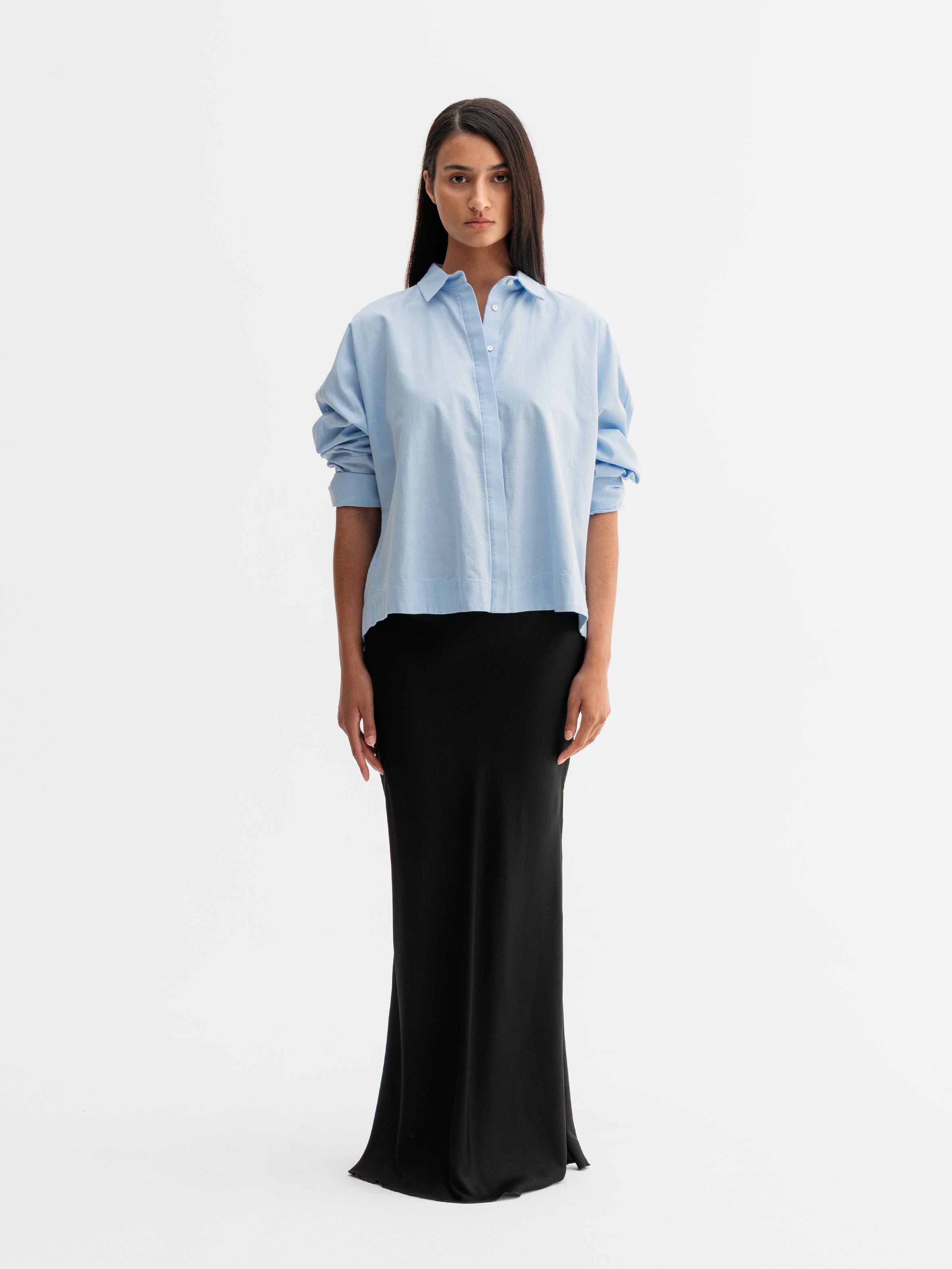 Gigi Oxford Shirt Light Blue