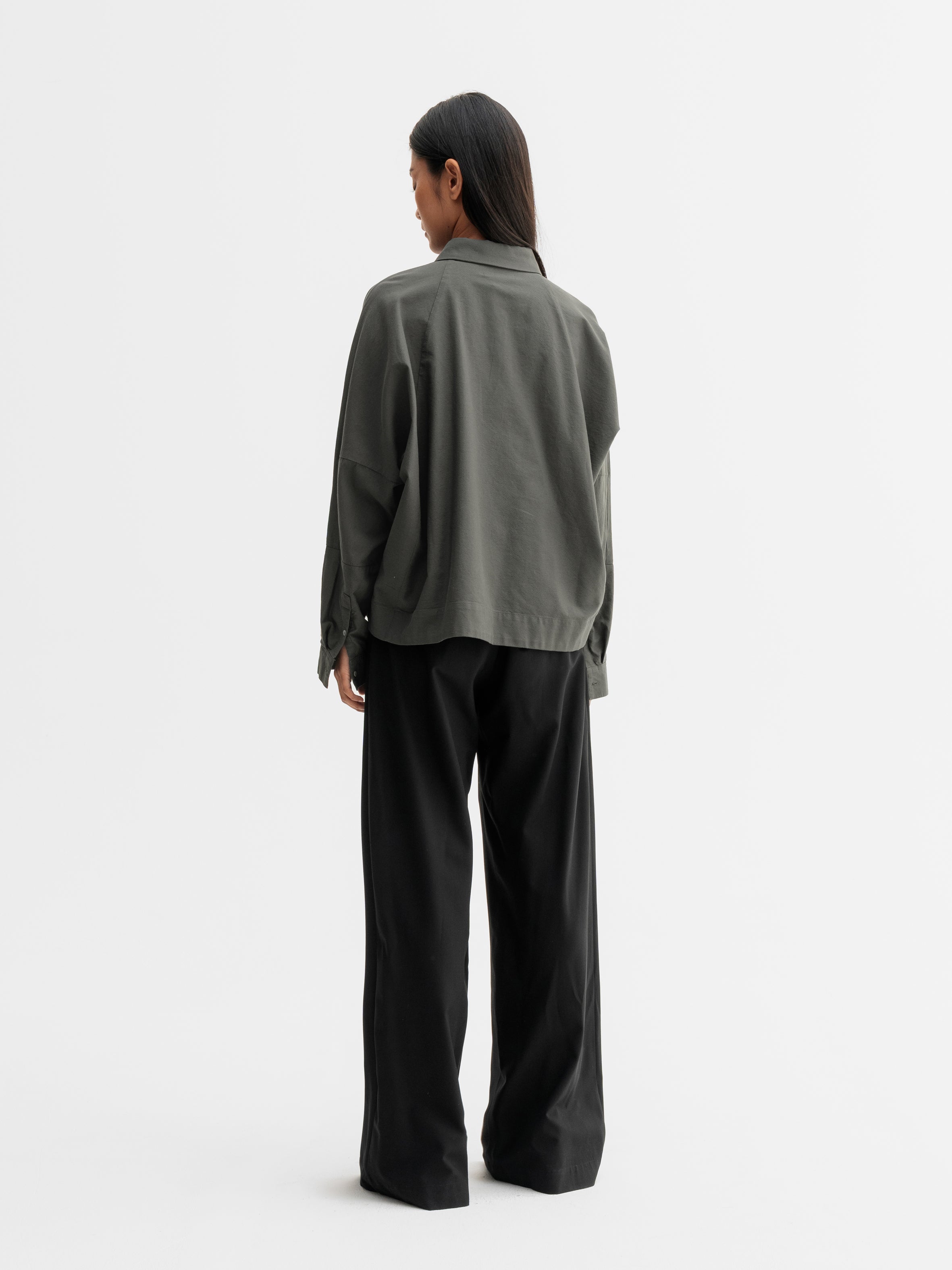 Gigi Oxford Shirt Wood