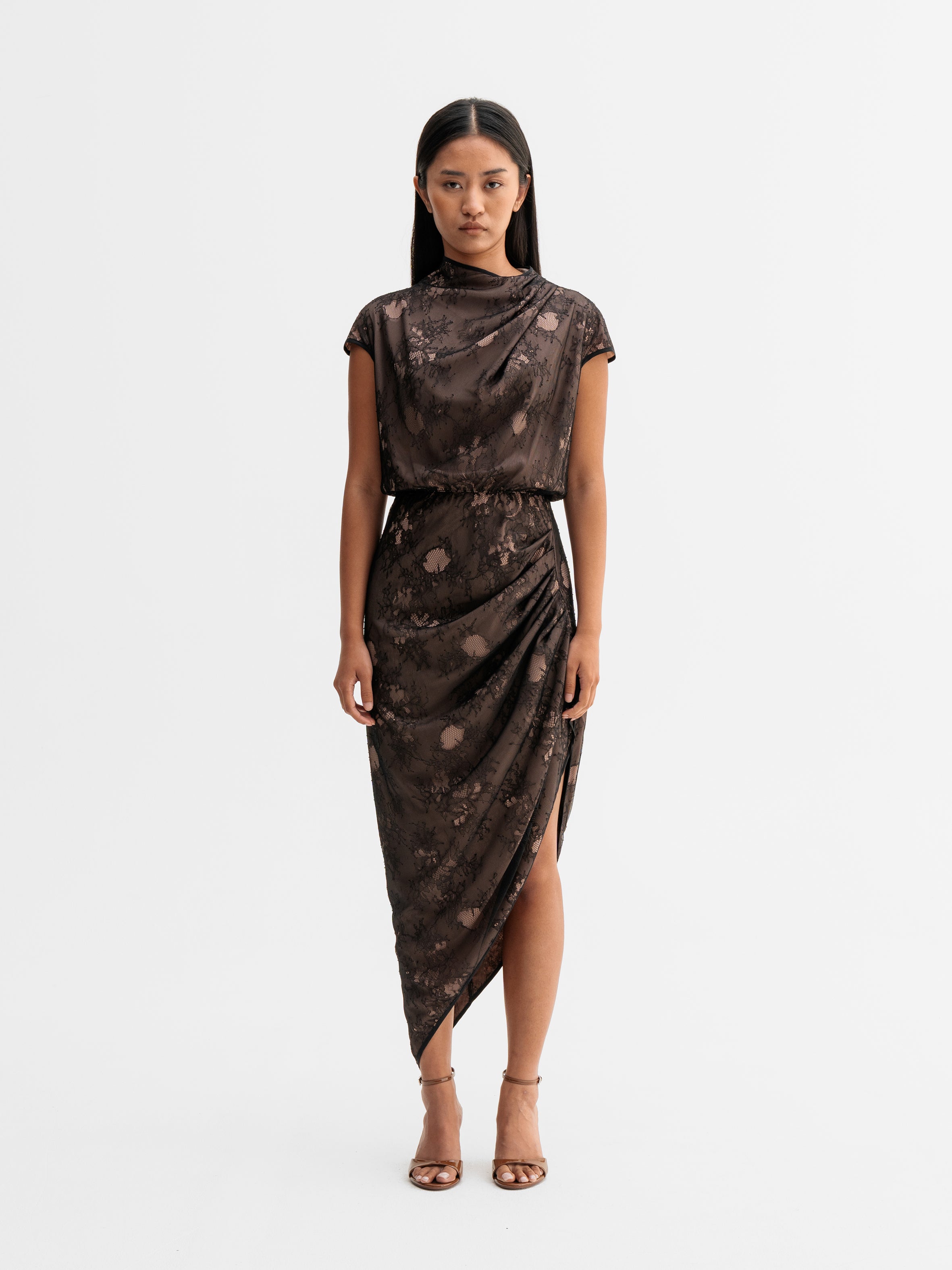 Lima Lace Dress Black