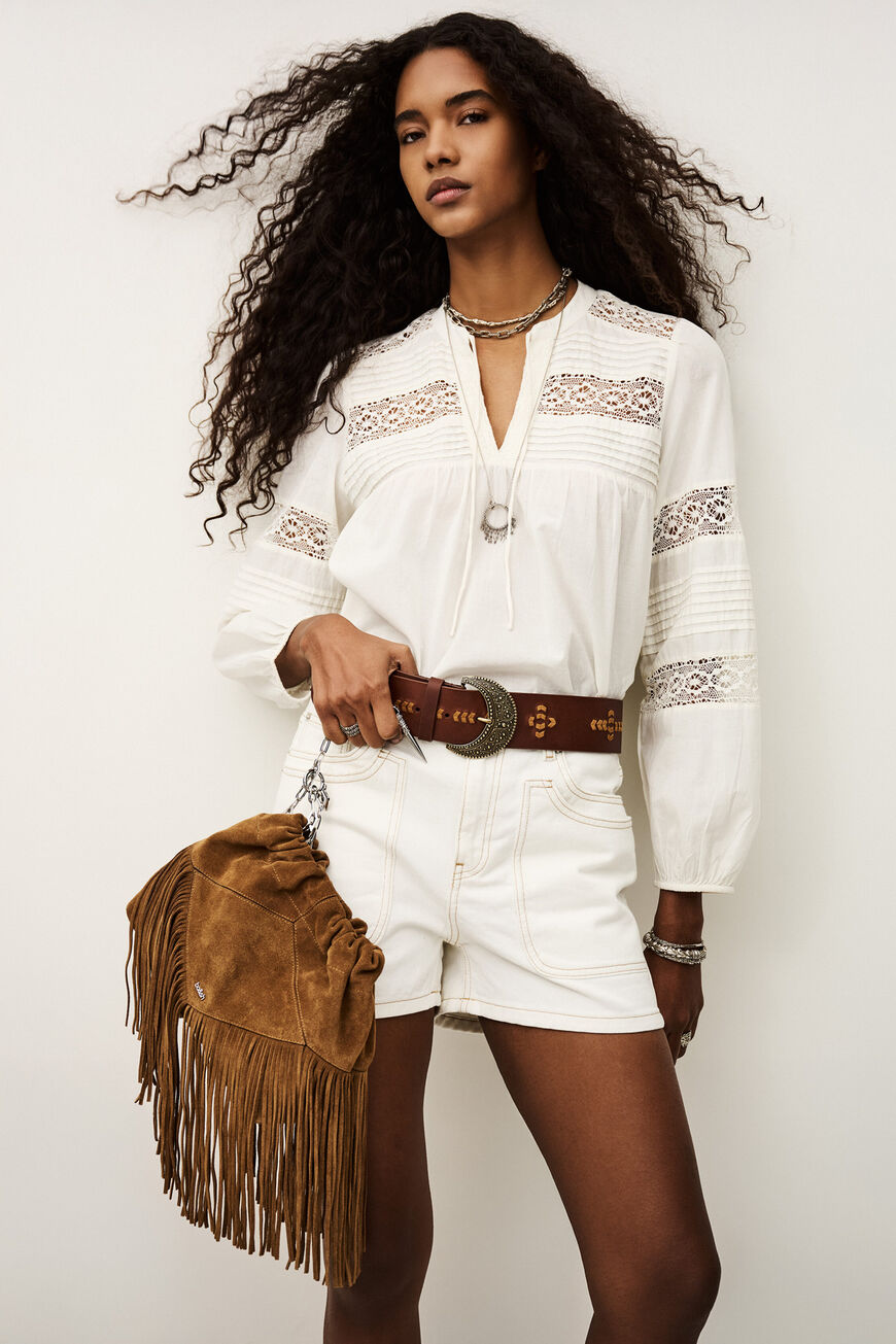 Bevy Shorts Ecru