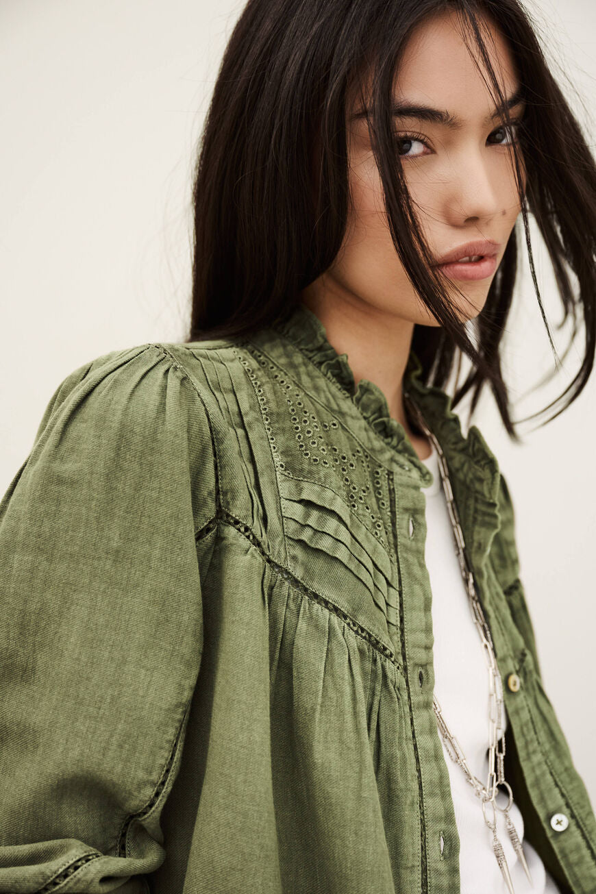 Gilda Blouse Green