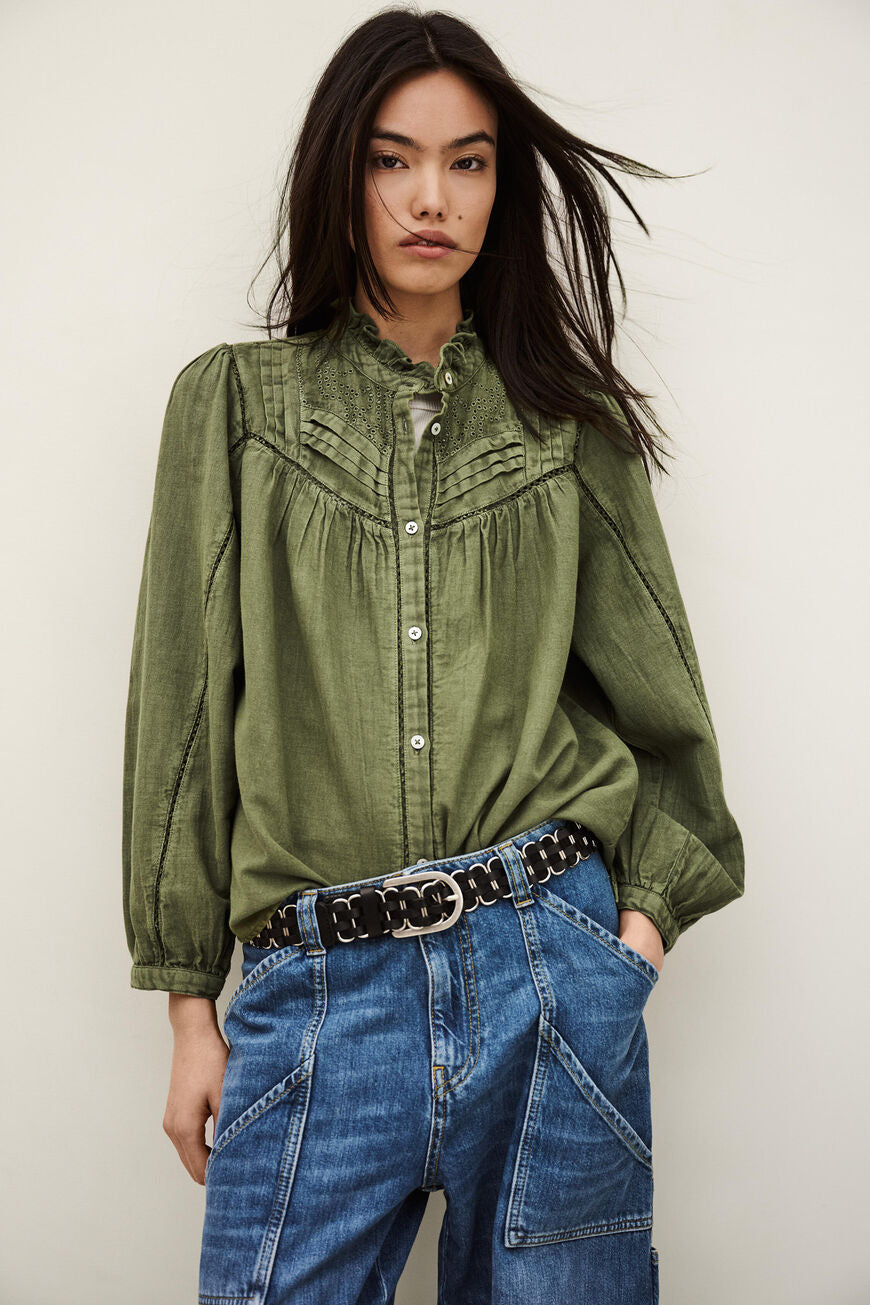 Gilda Blouse Green