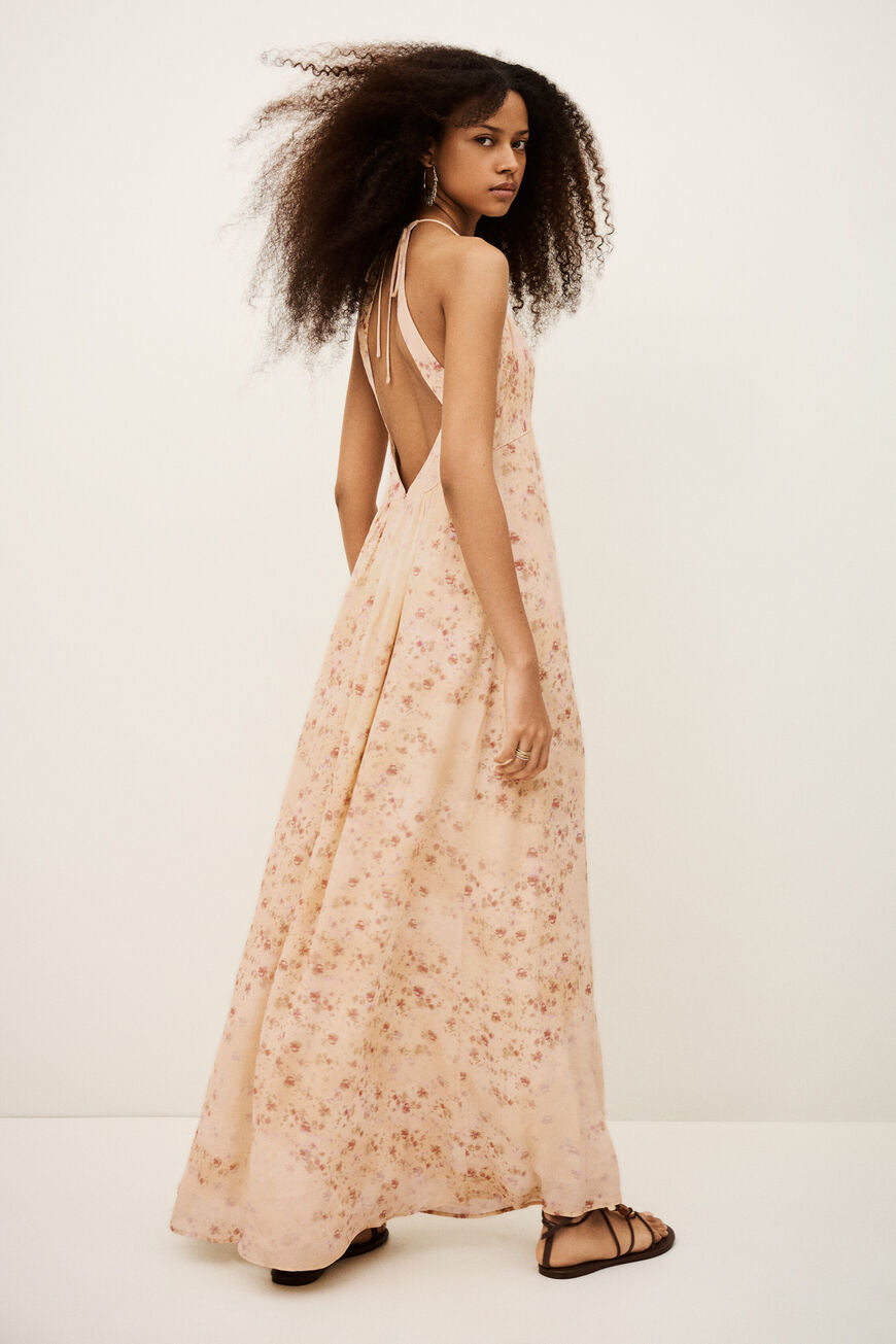 Natz Dress Ecru