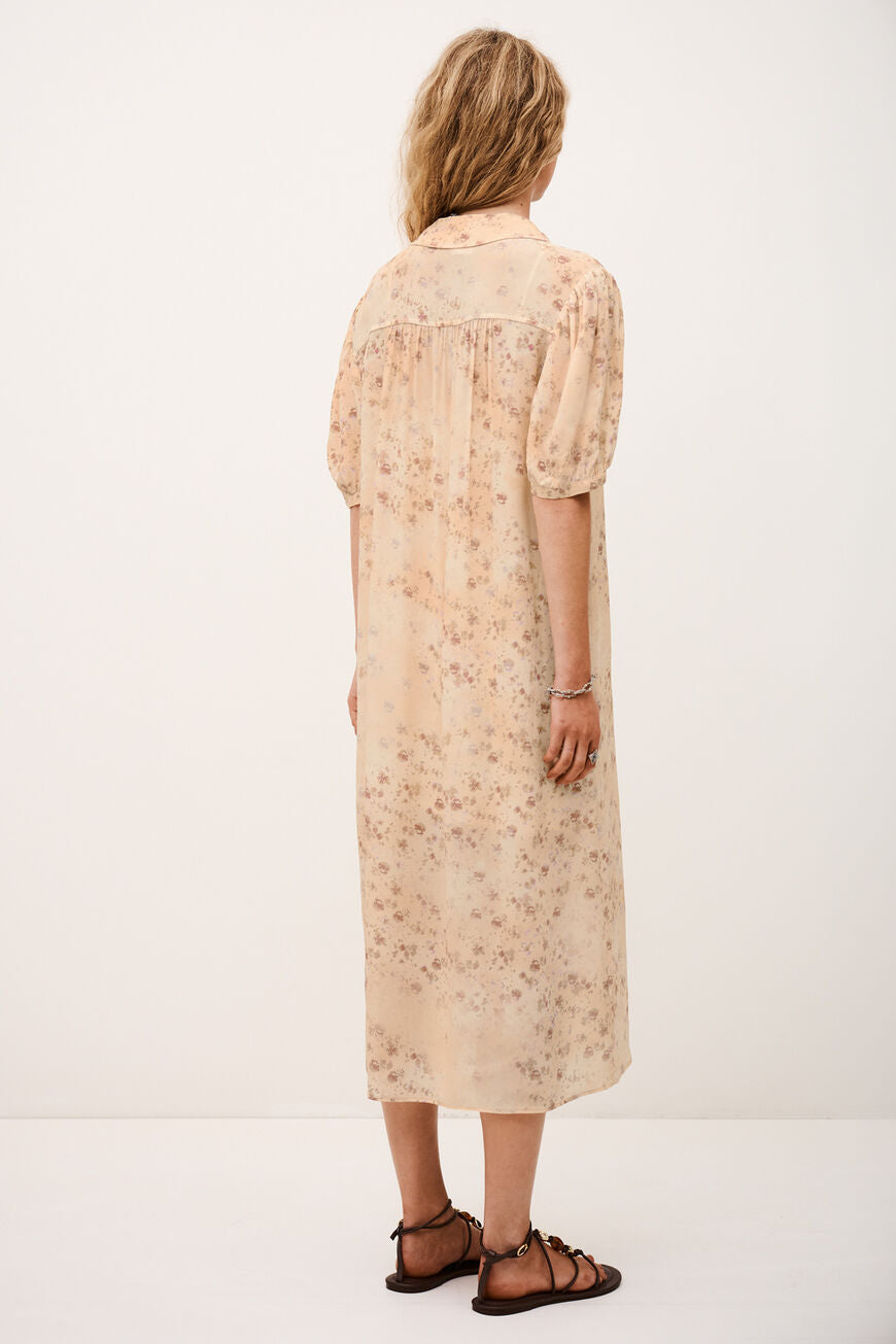 Norma Dress Ecru