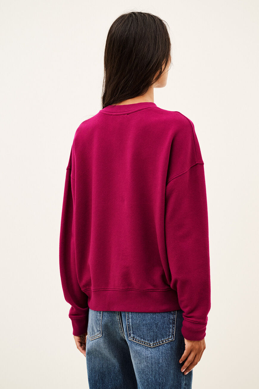 Benjamin Sweatshirt Fuchsia
