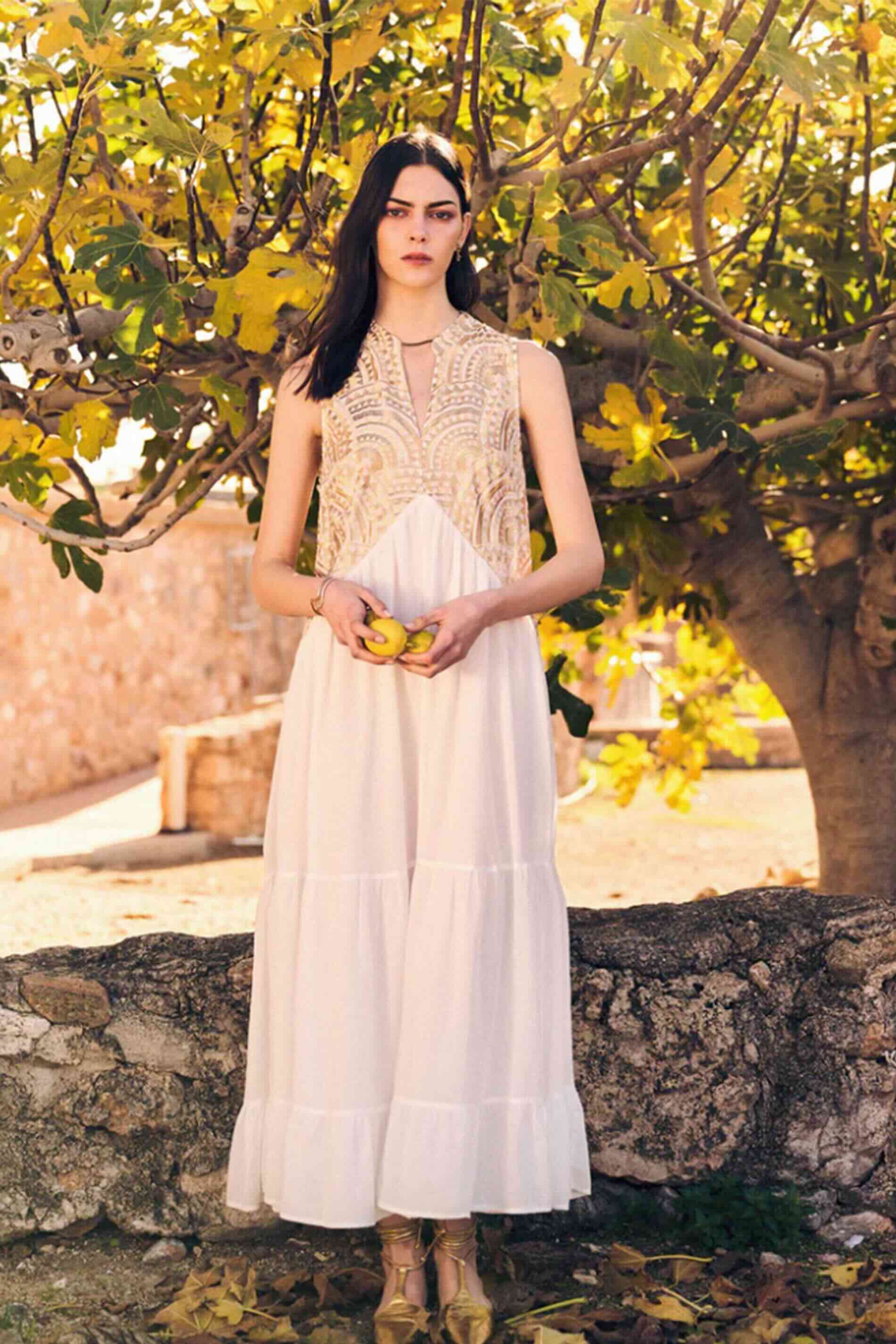 Triangle Long Dress