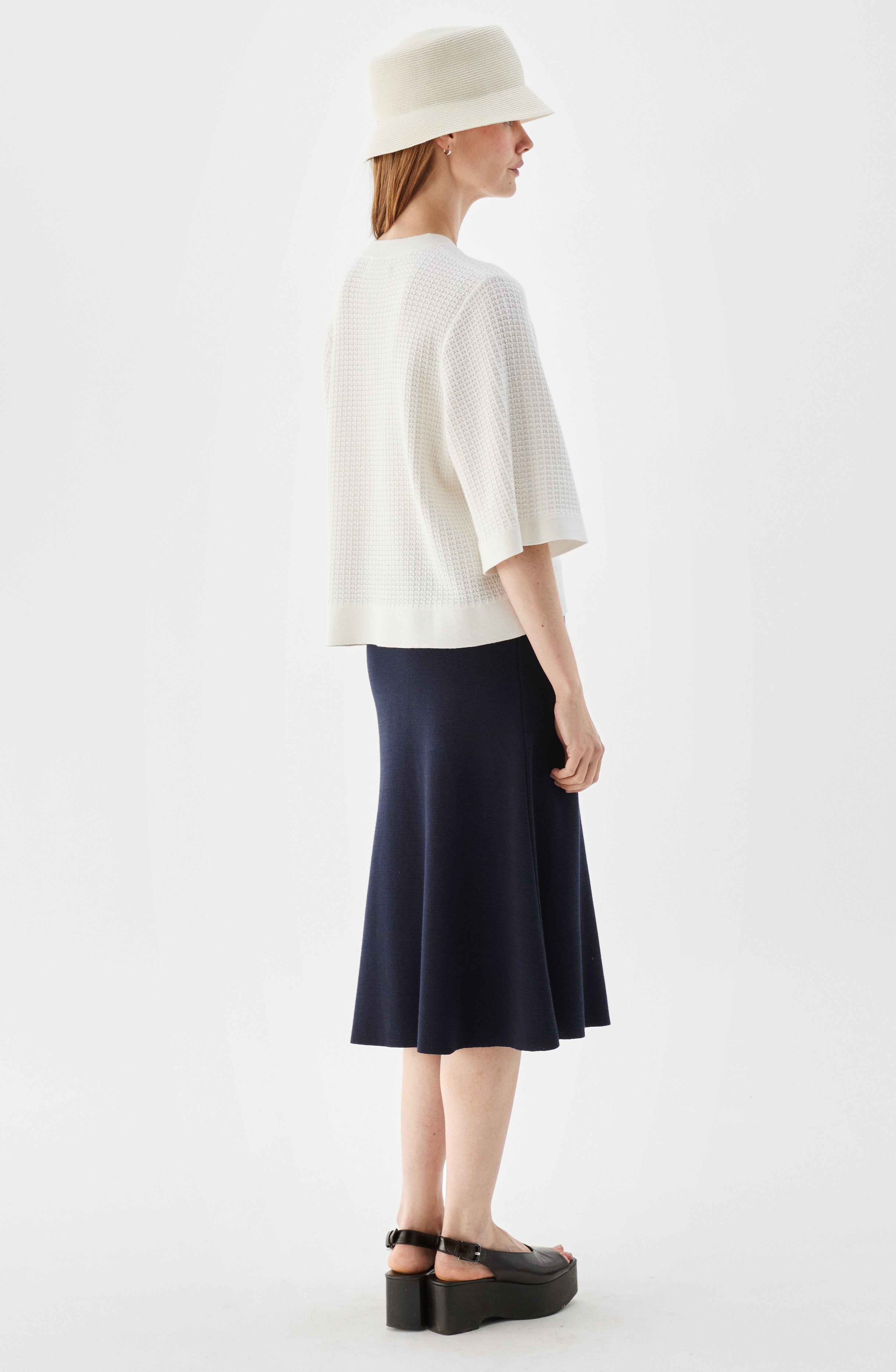 Palmer Cardigan Ecru