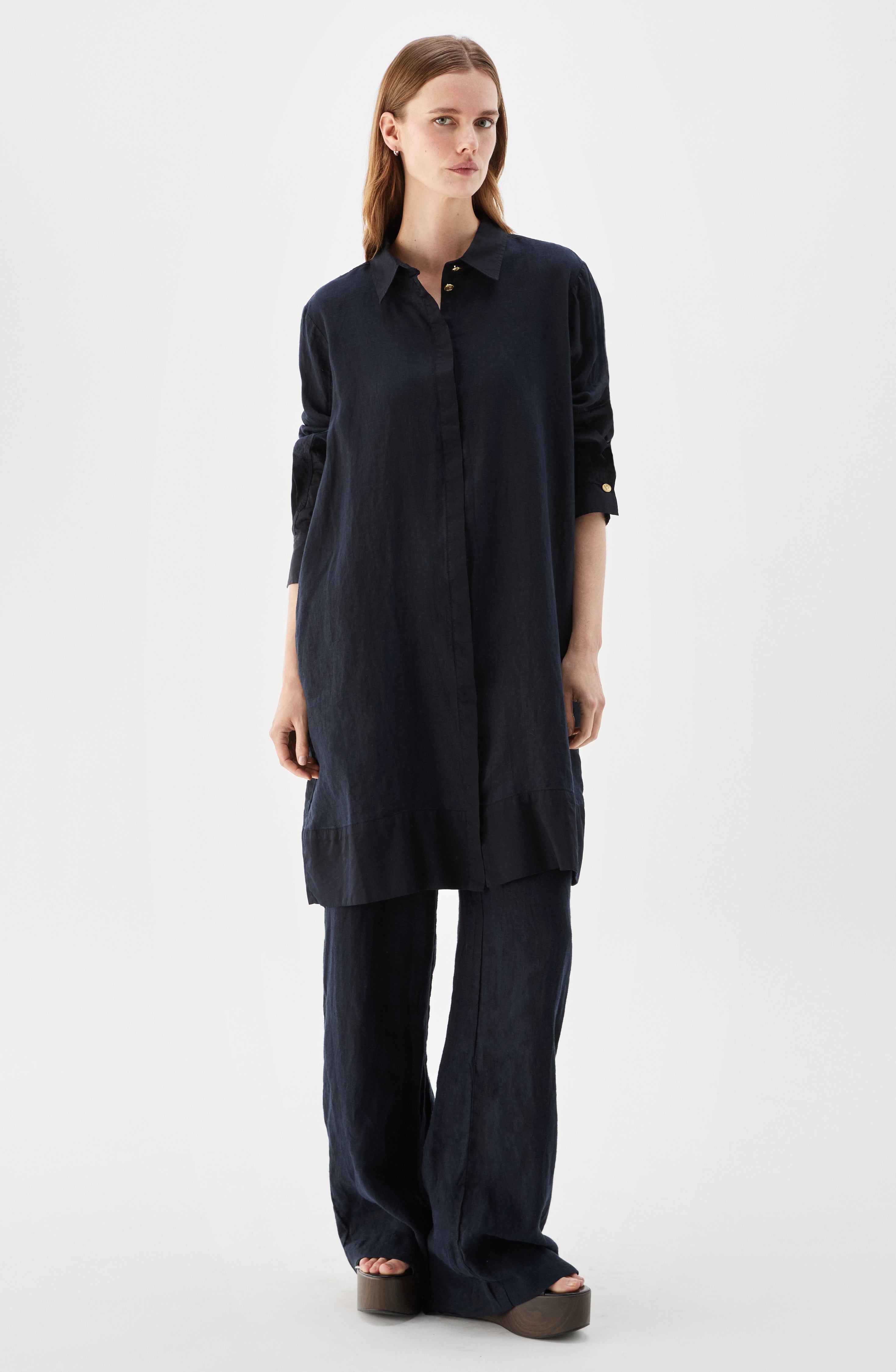 Raven Dress Marine