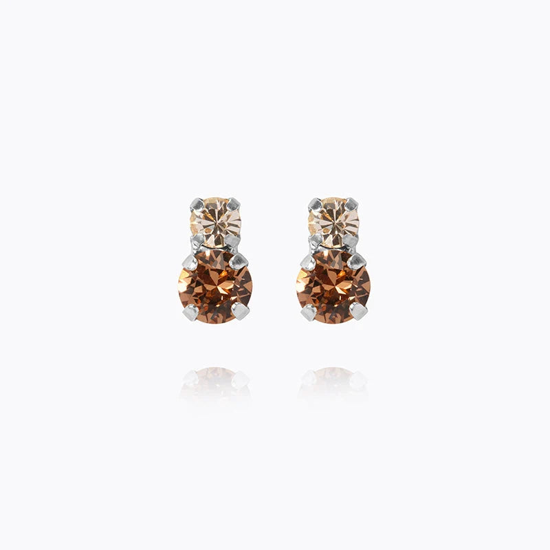 Leah Earrings ReC Topaz Combo