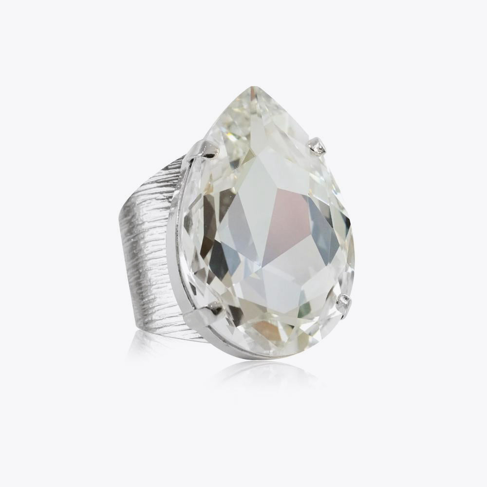 Perfect Drop Ring Crystal