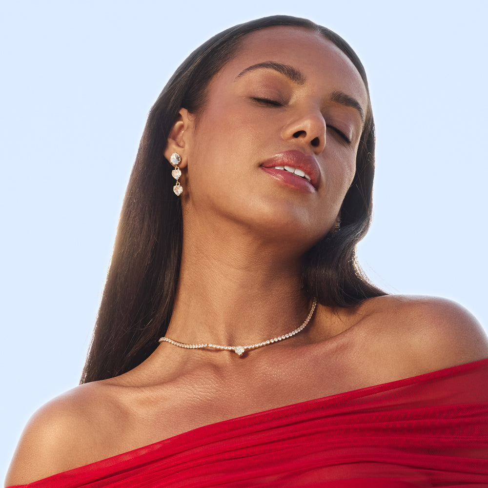 Love Edit Necklace Crystal