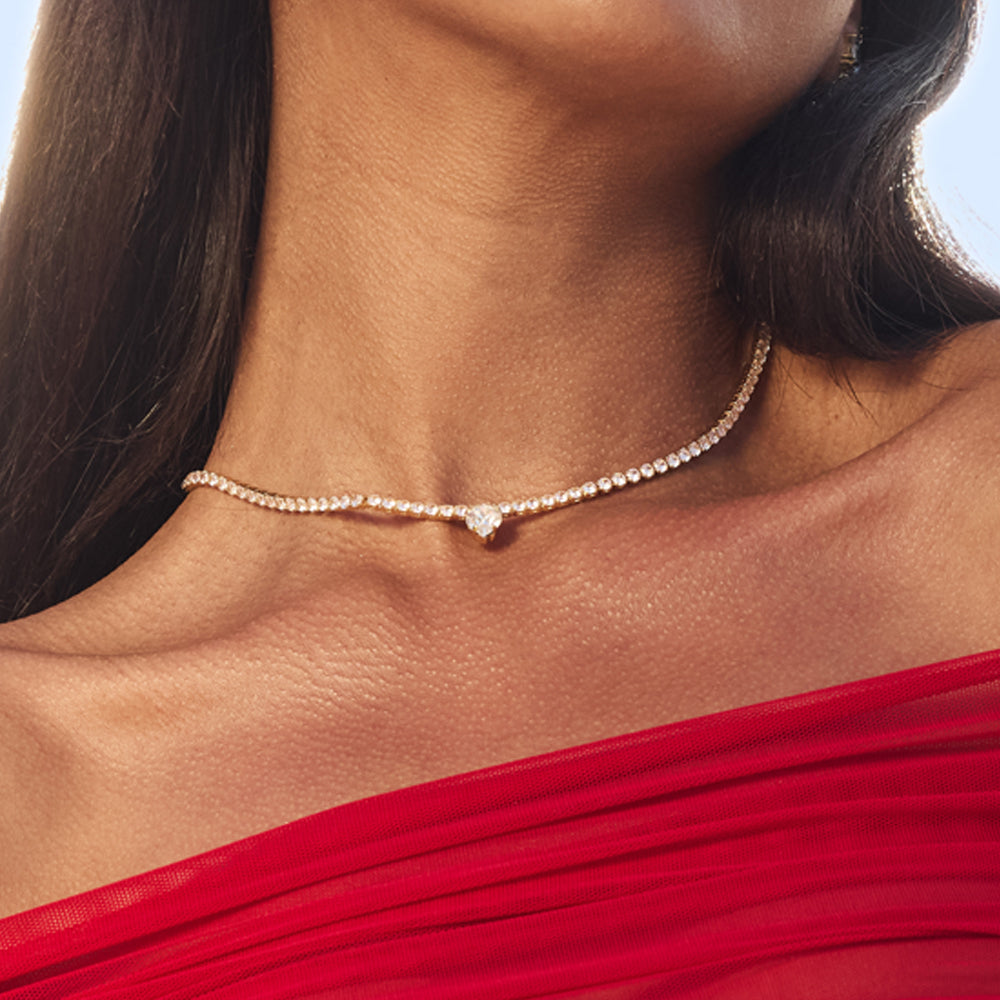 Love Edit Necklace Crystal