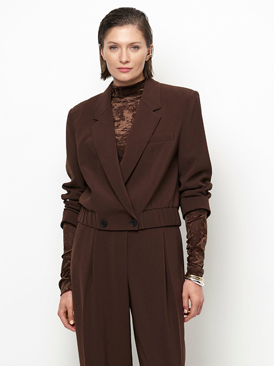 Olya Top Dark Brown