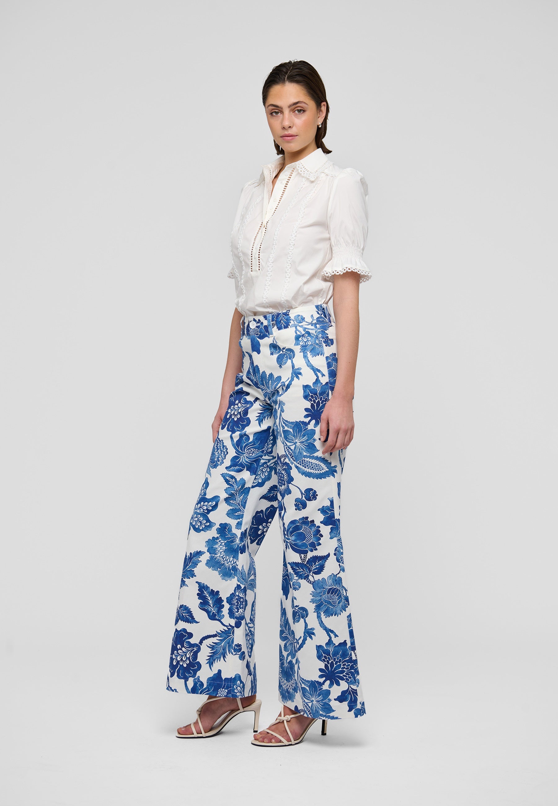 LuccaDEA Pants Bloom Midnight