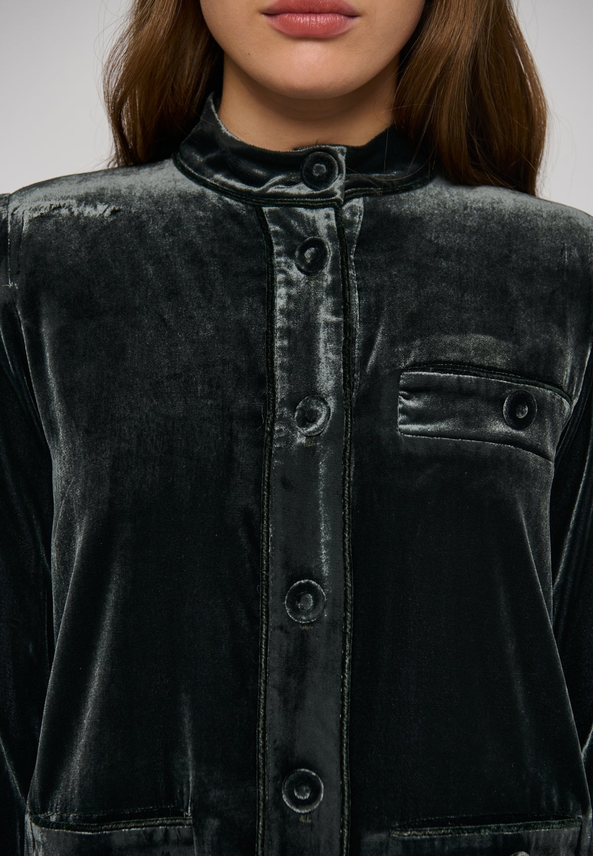 AishaDEA Jacket Army Velvet
