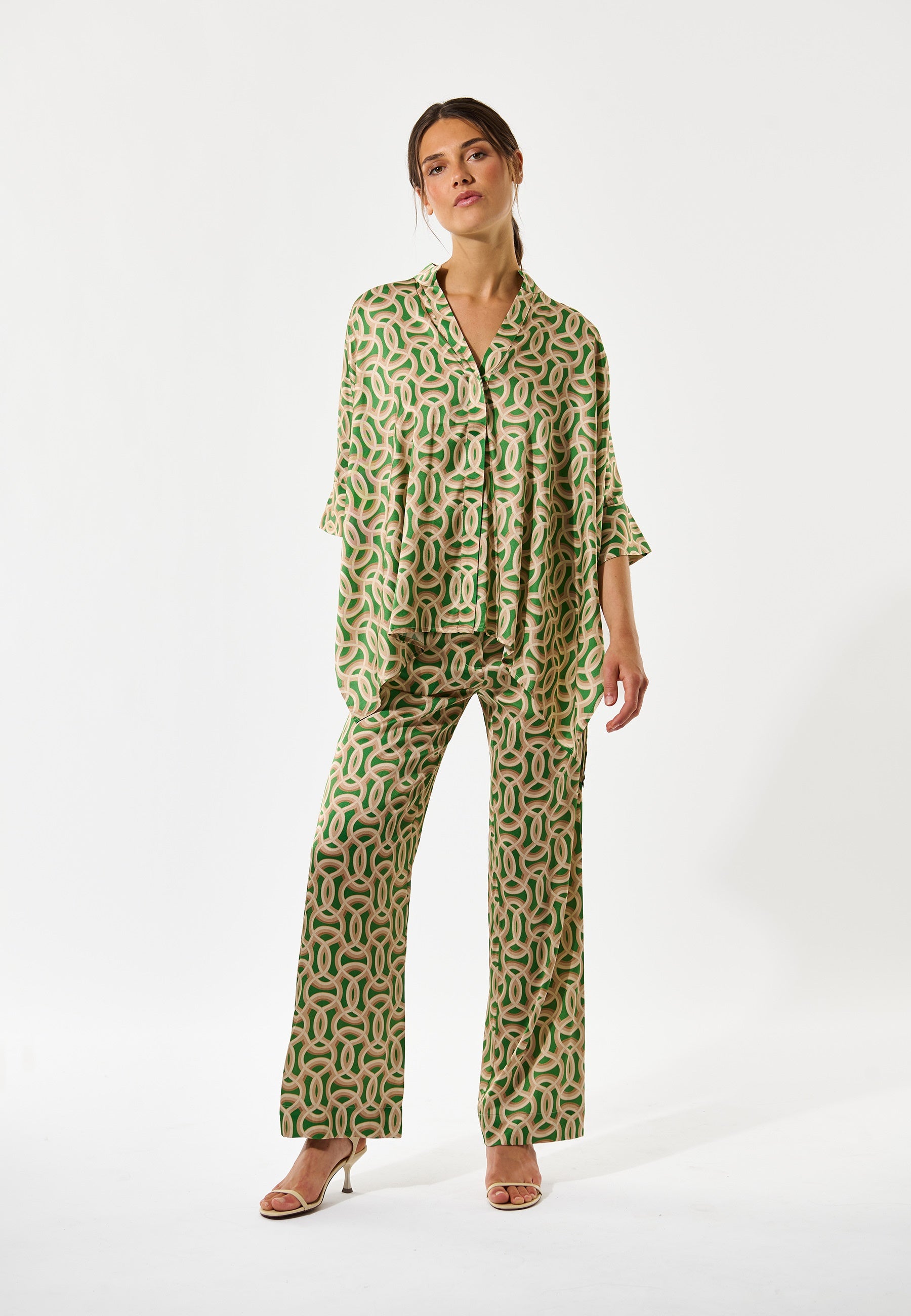 MandyDEA Blouse Deuce Green