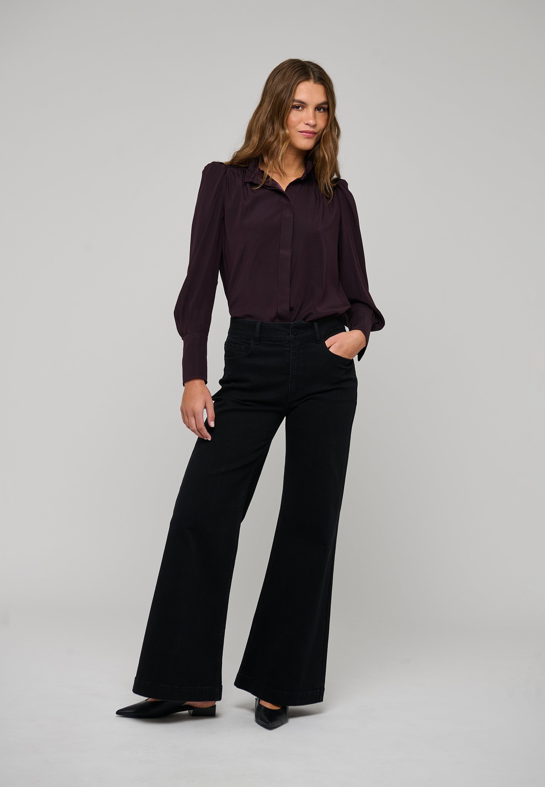 RobertaDEA Blouse Berry Wine