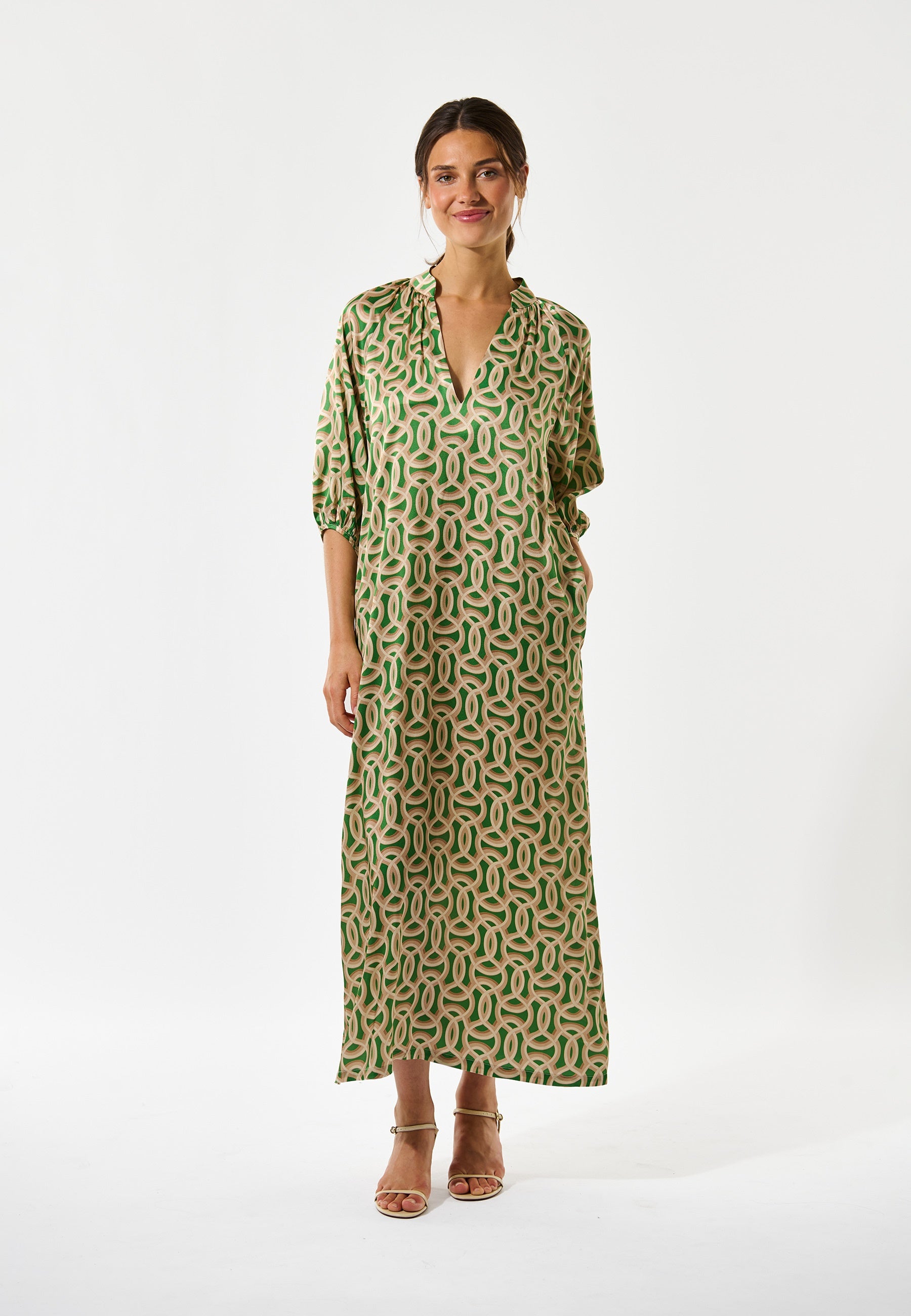 SabrinaDEA Dress Deuce Green