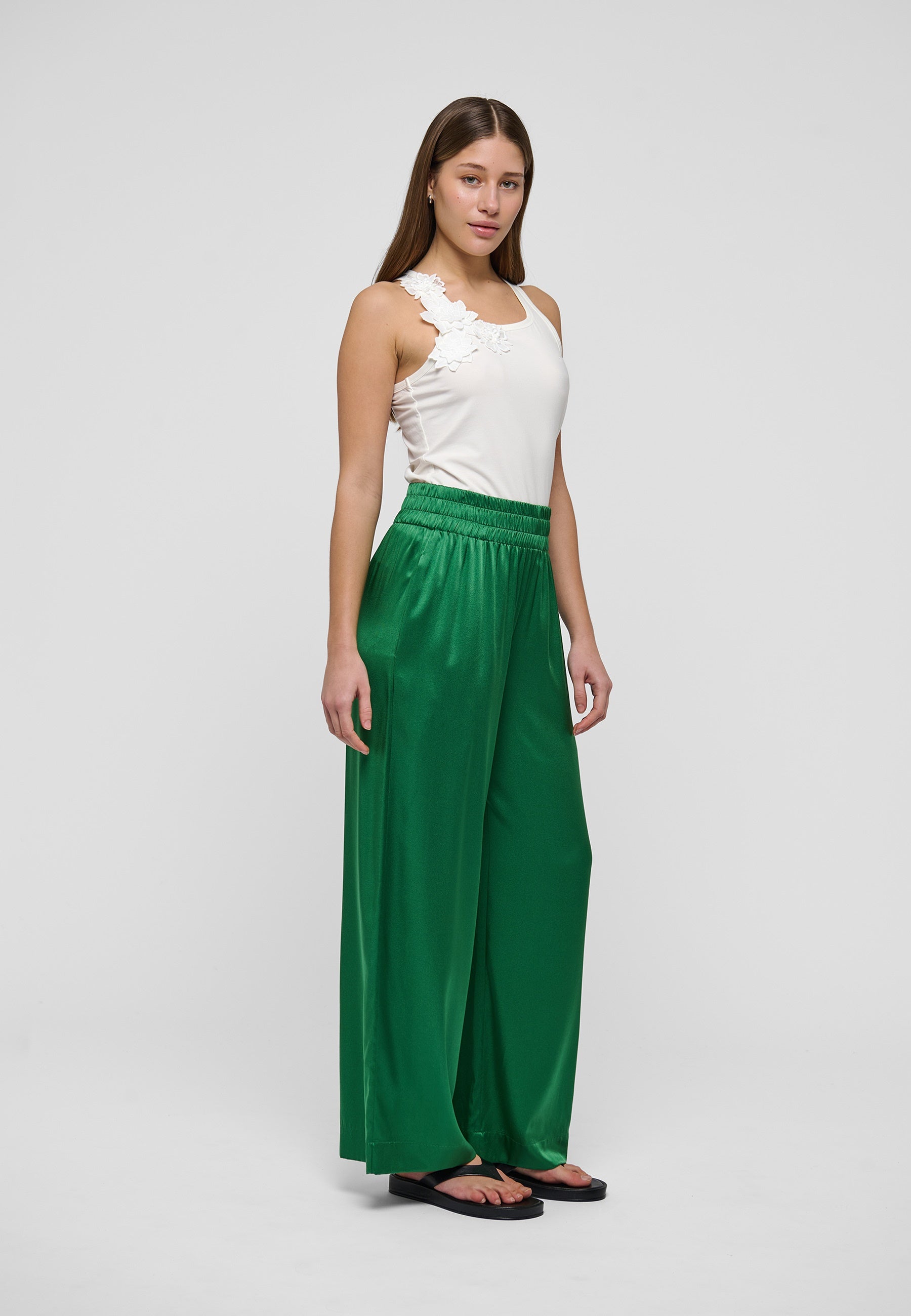 MargoDEA Pants Park Green