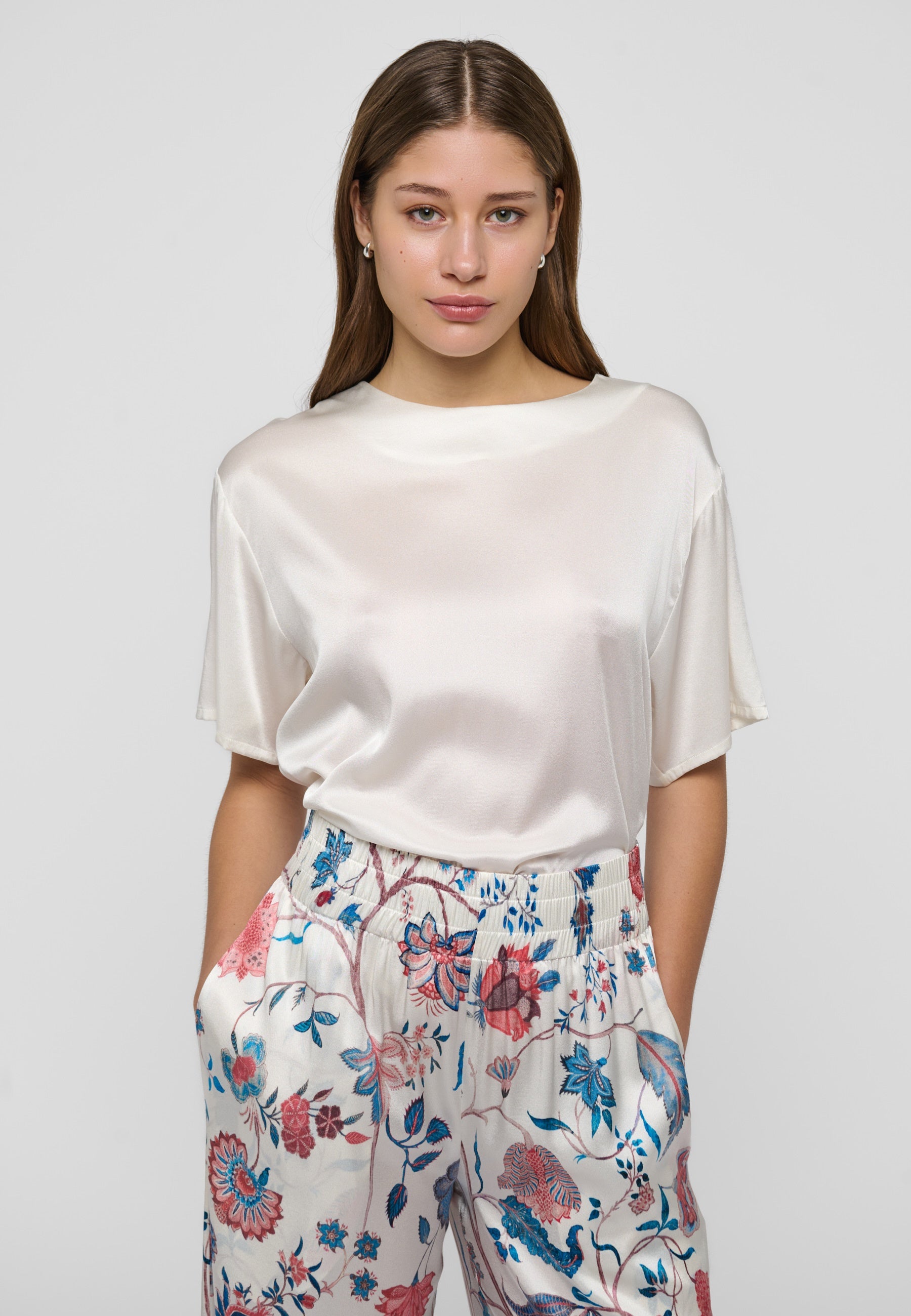 SolanaDEA Blouse Natural White