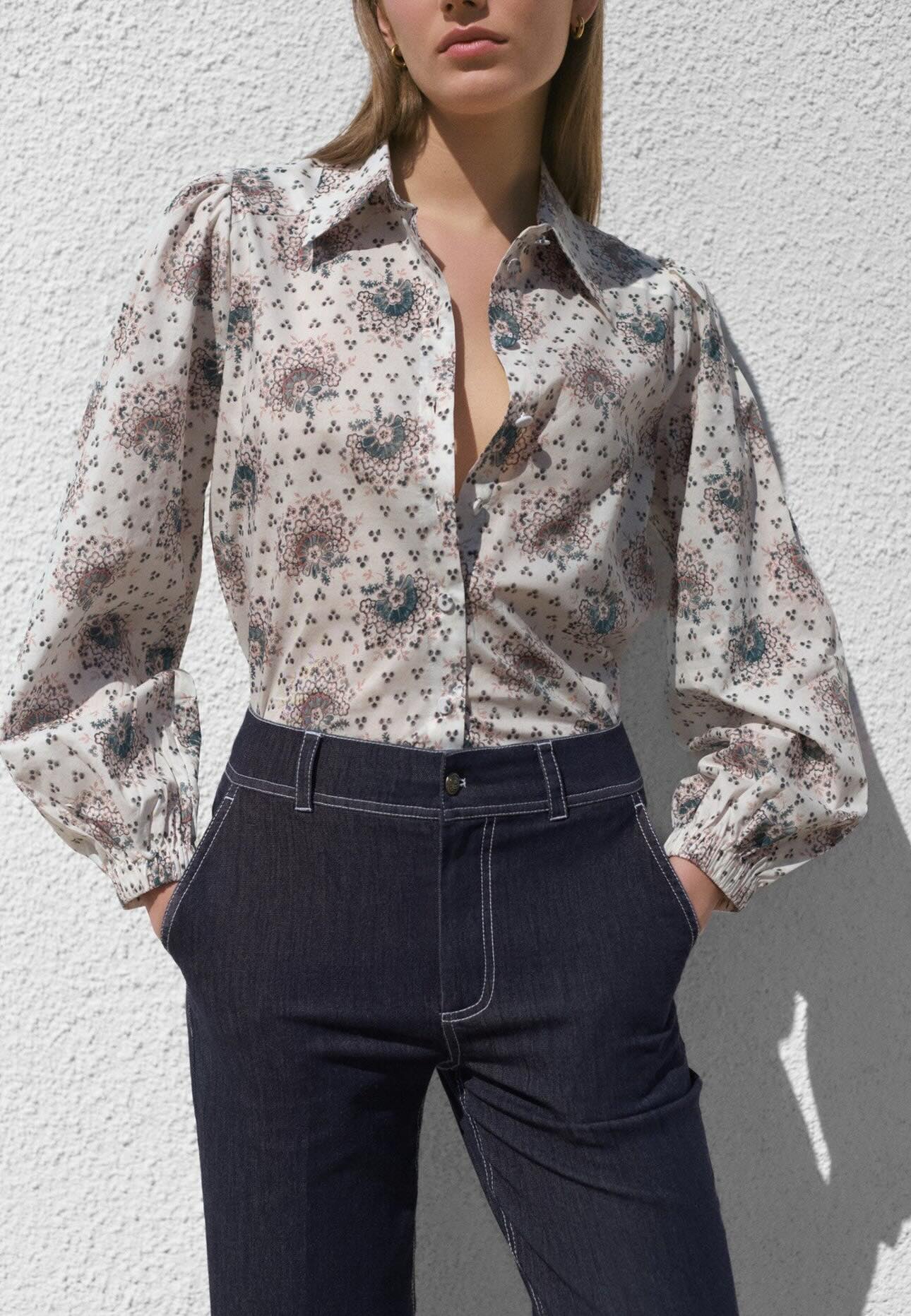 SiomaDEA Shirt Ikebana Cream