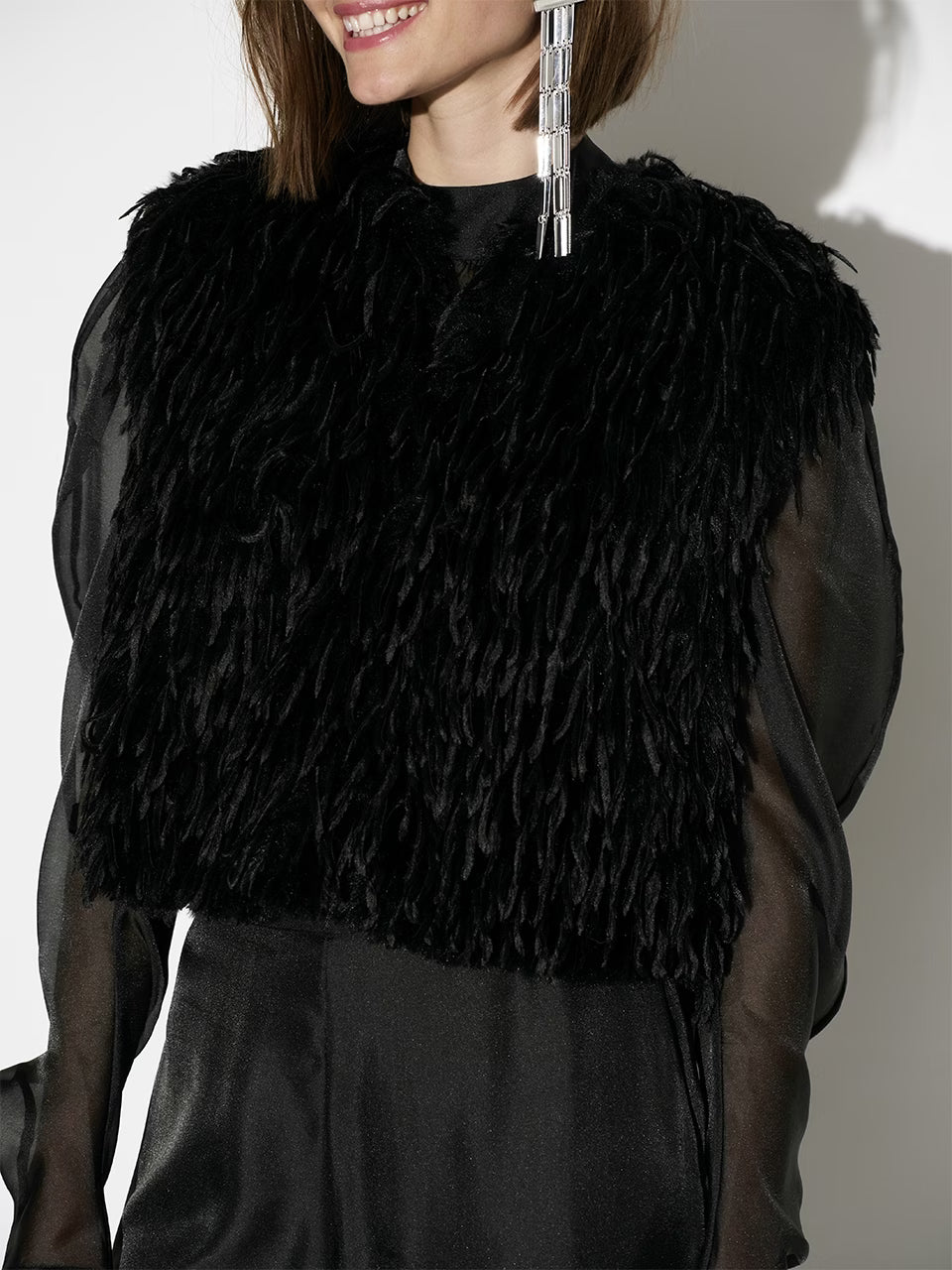 Frisson Waistcoat Black