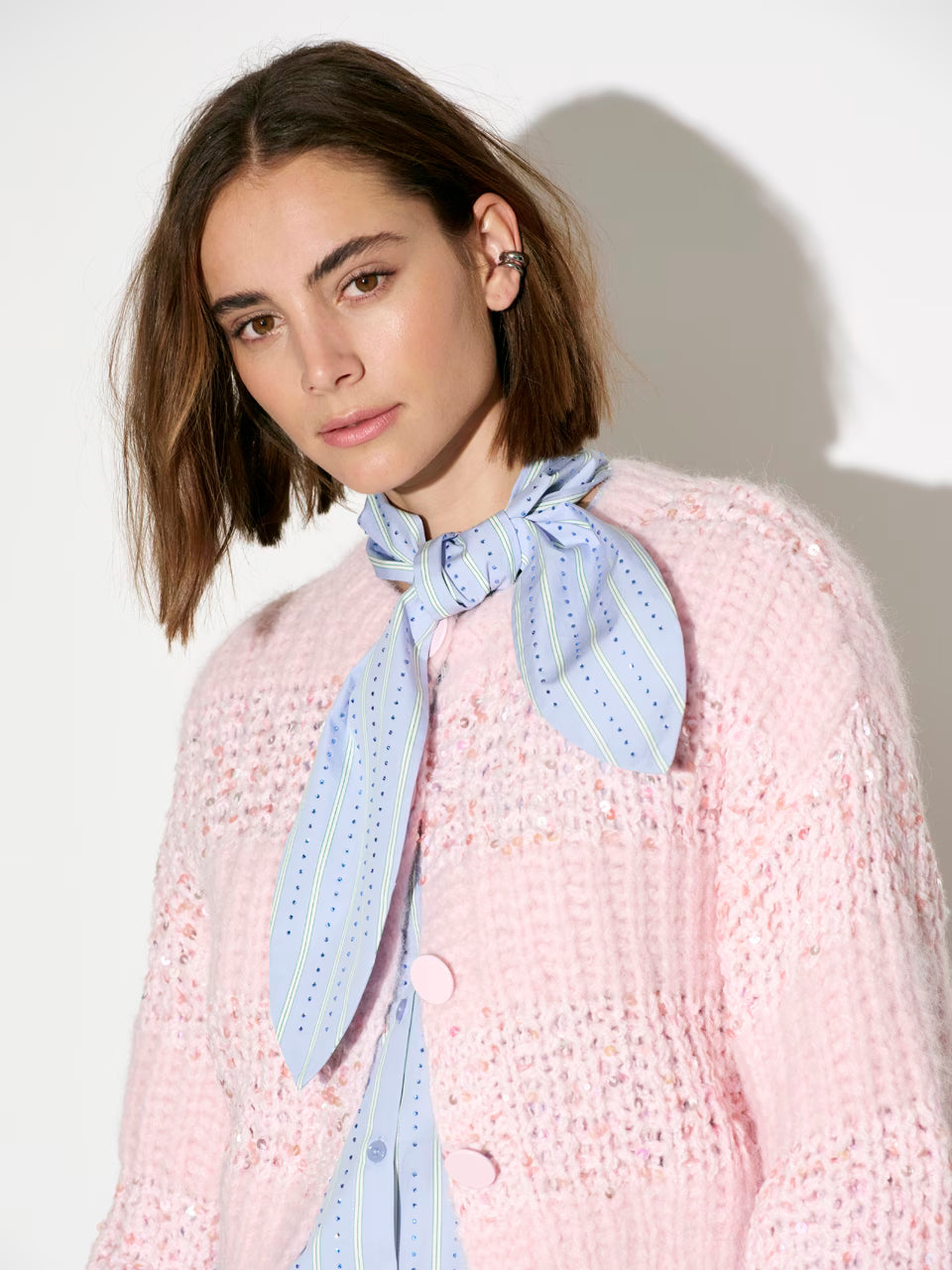 Juna Cardigan Rose Quartz
