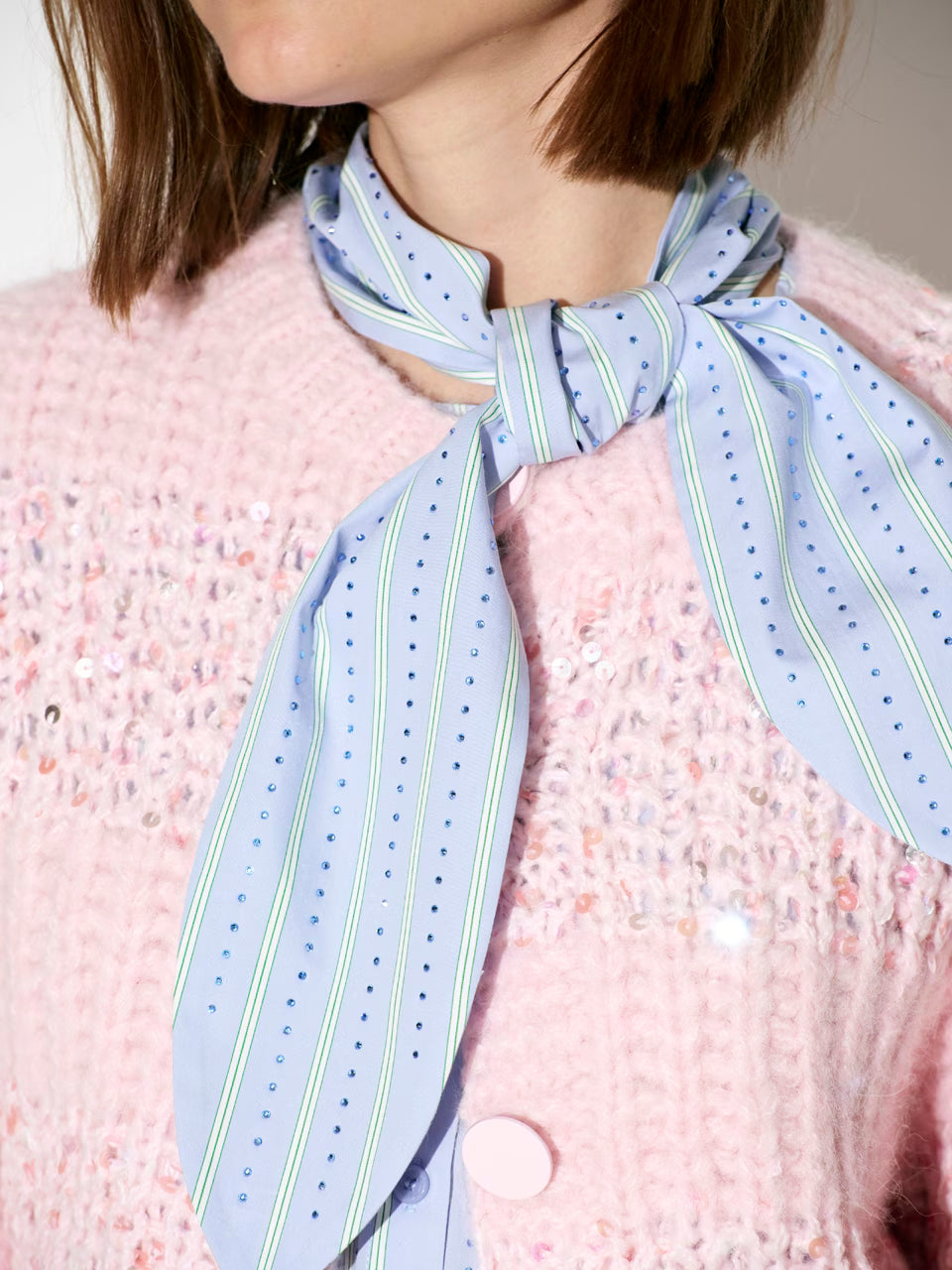 Juna Cardigan Rose Quartz