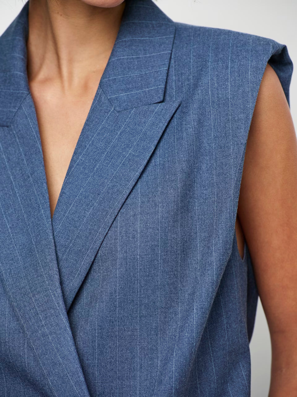 Jarod Gilet Steel Blue