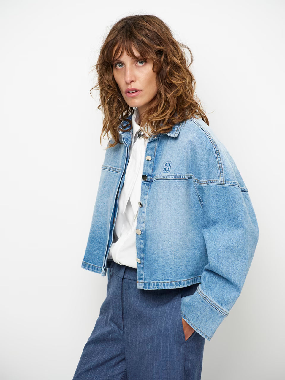 Alain Pants Steel Blue