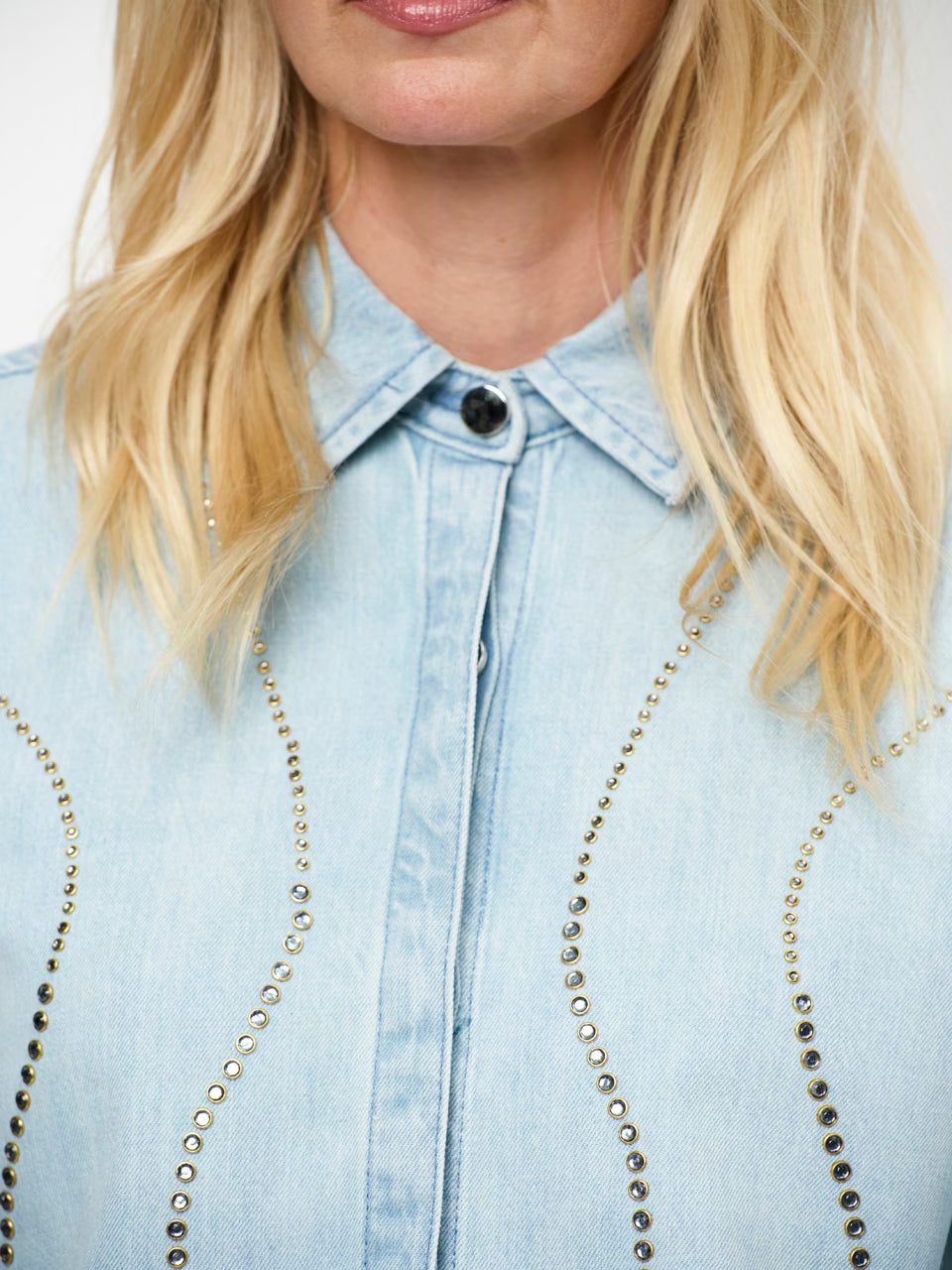 Zofia Shirt Light washed blue