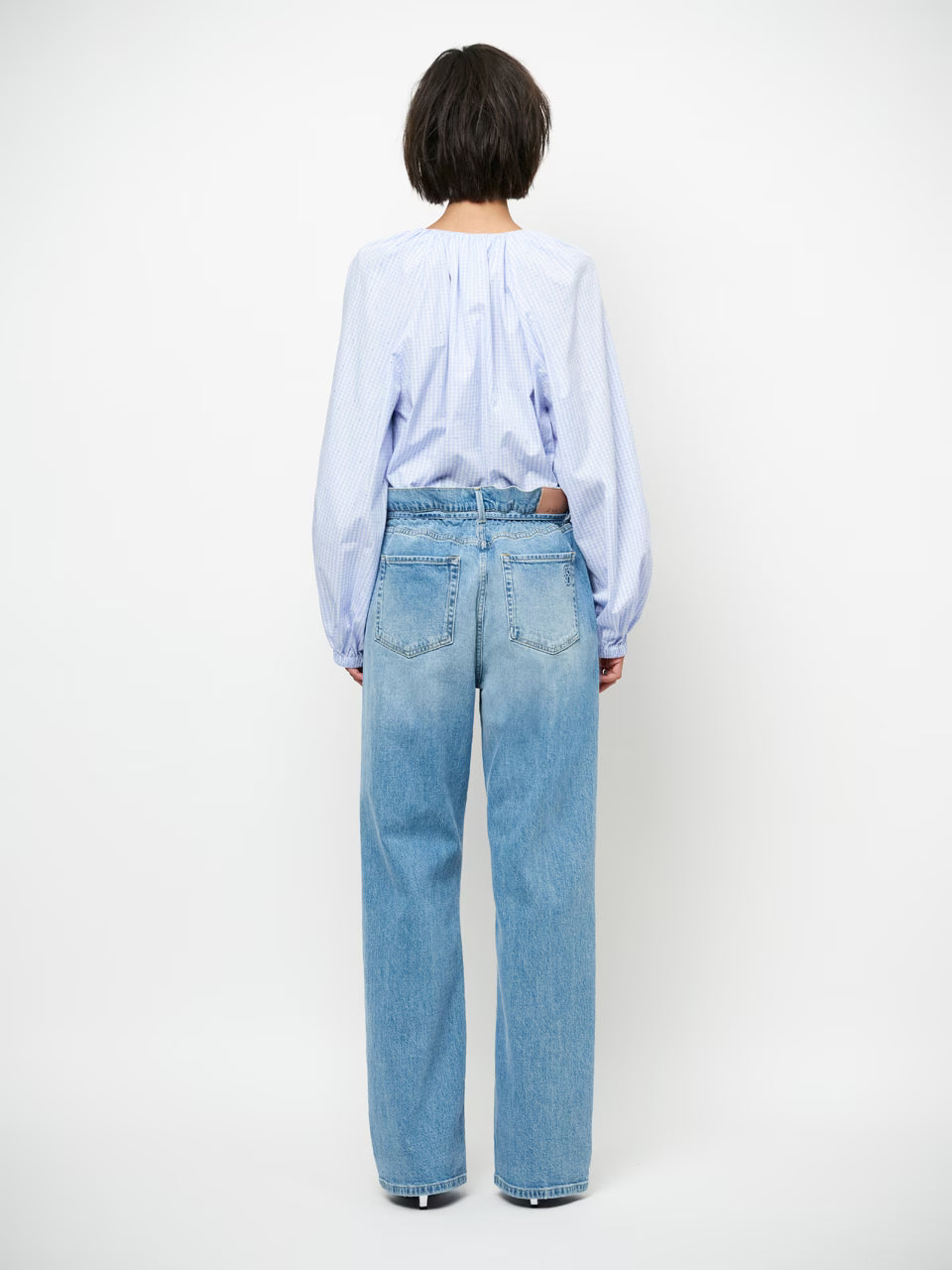 Orit Blouse Blue Mist