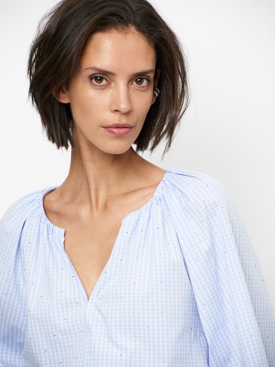 Orit Blouse Blue Mist