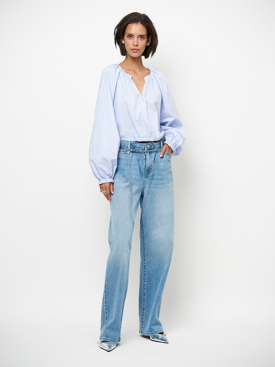 Orit Blouse Blue Mist