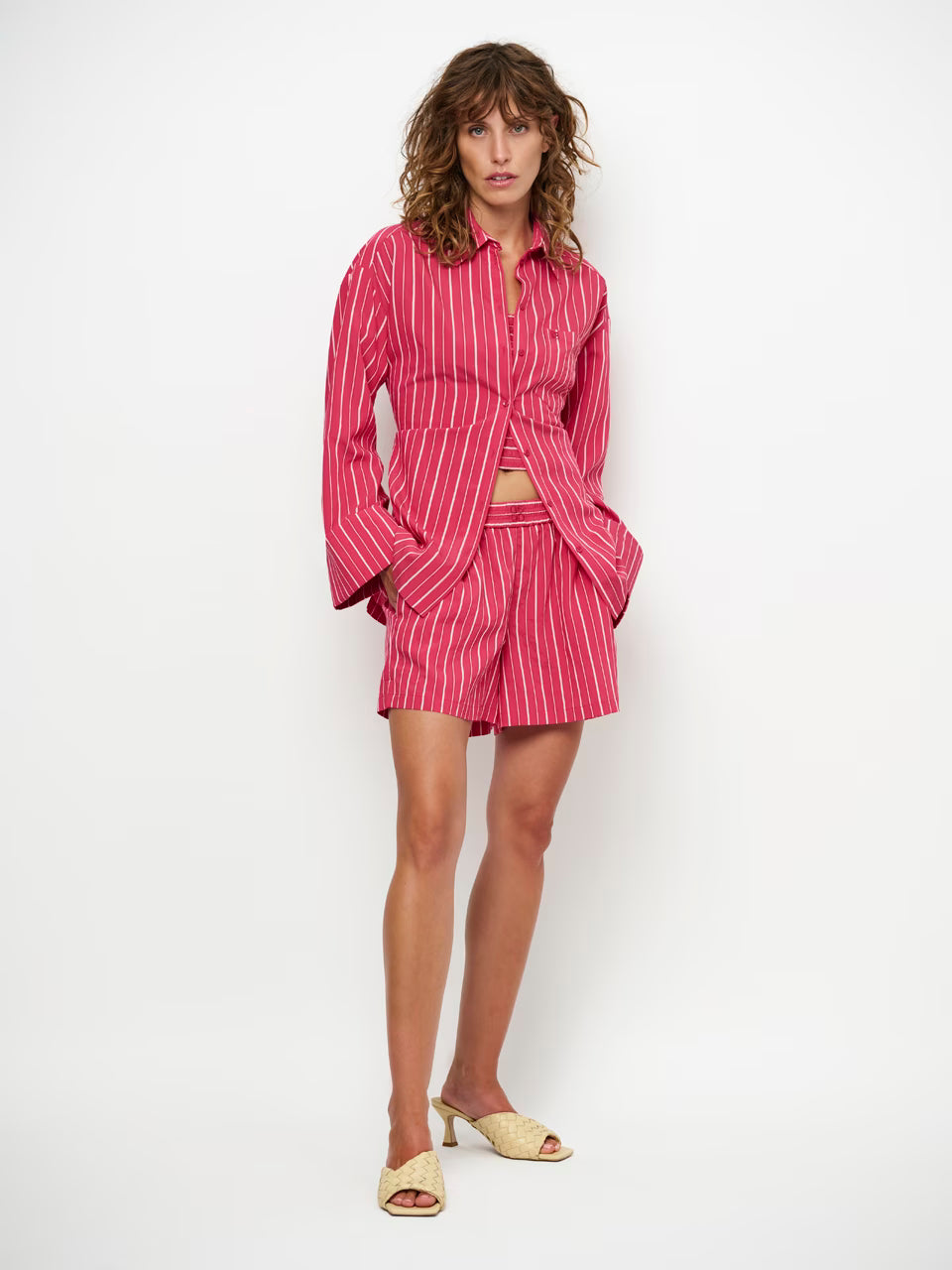 Lise Shirt Pomegranate Red
