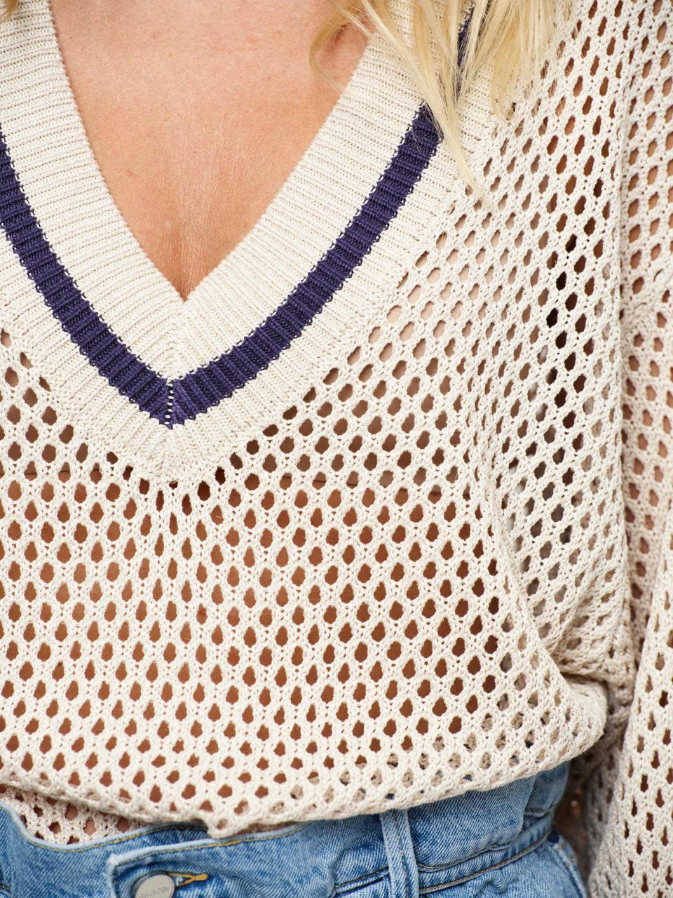 Volcy Sweater Porcelain Beige