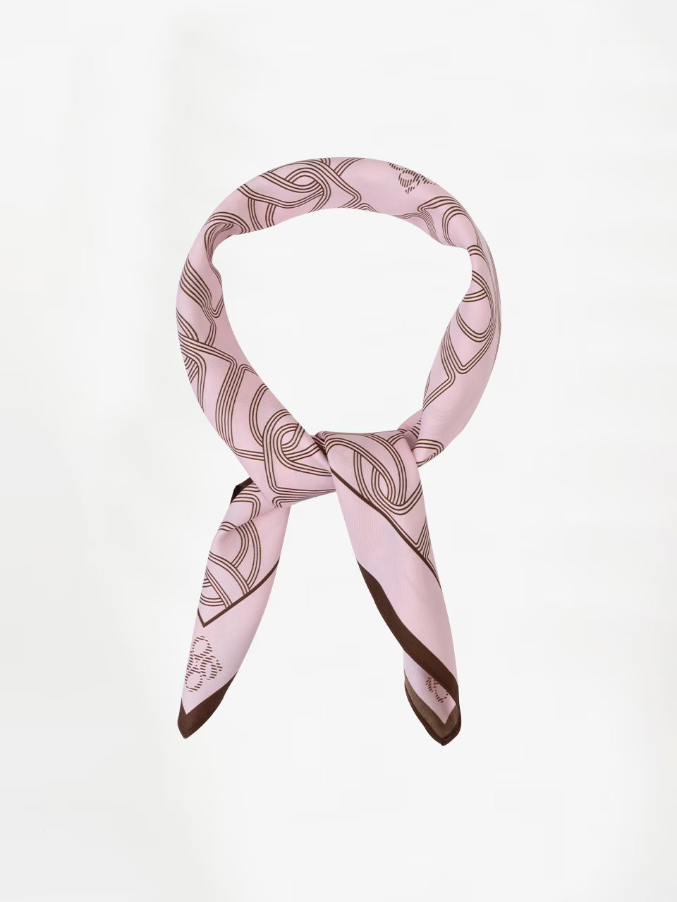 Monogram Scarf Pink