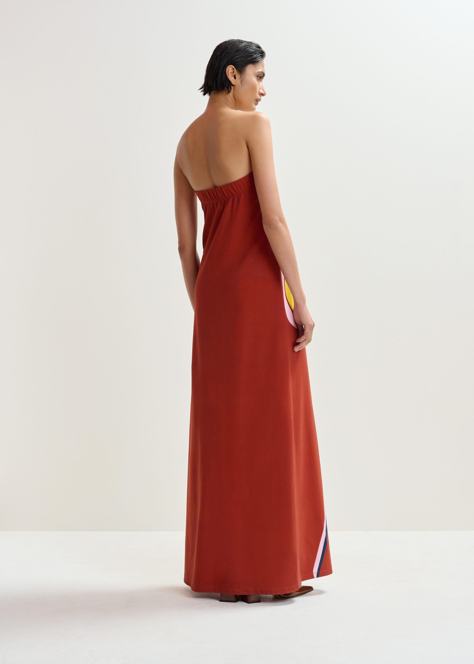 Jannick Dress Rust