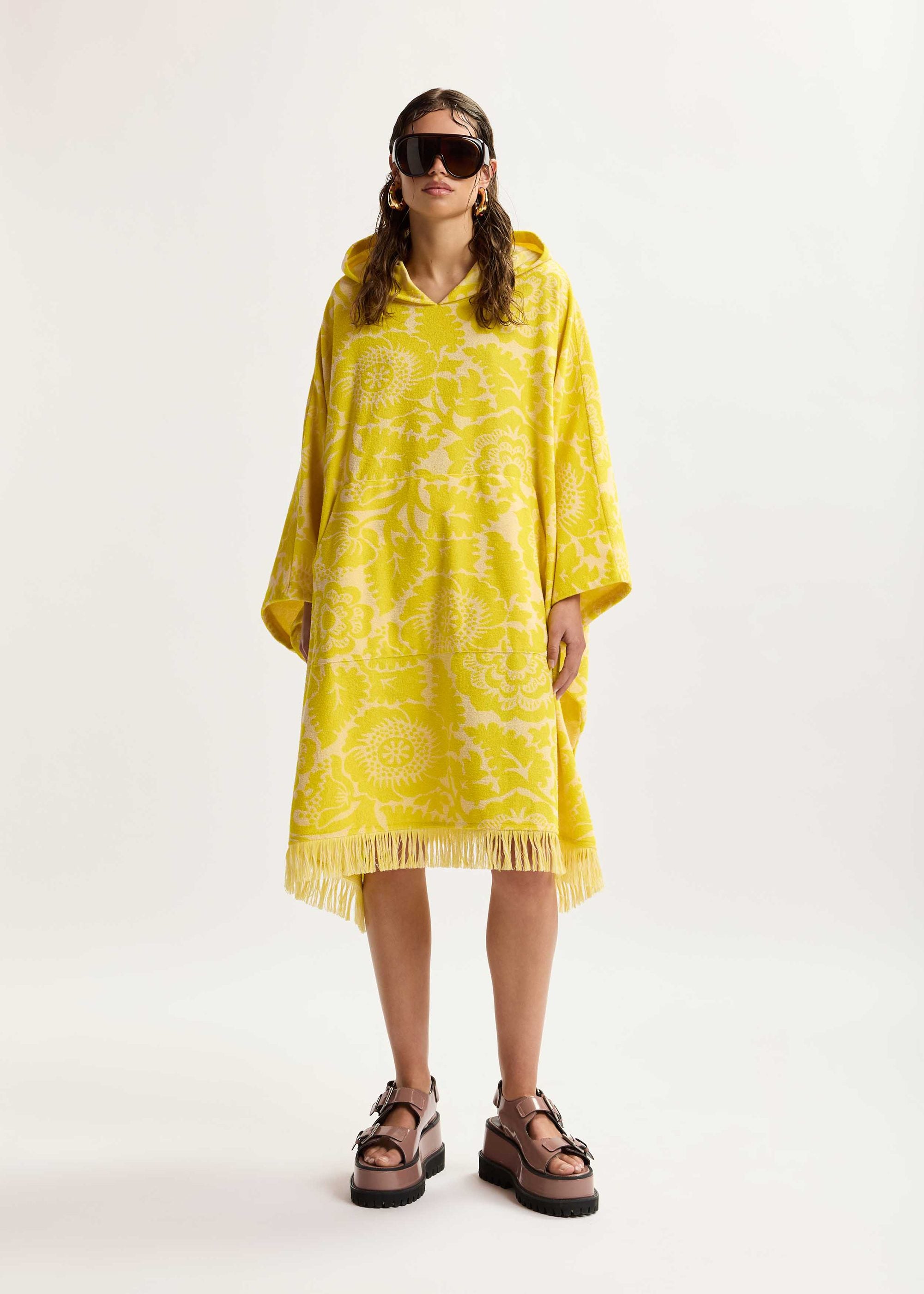 Jowel Poncho Yellow