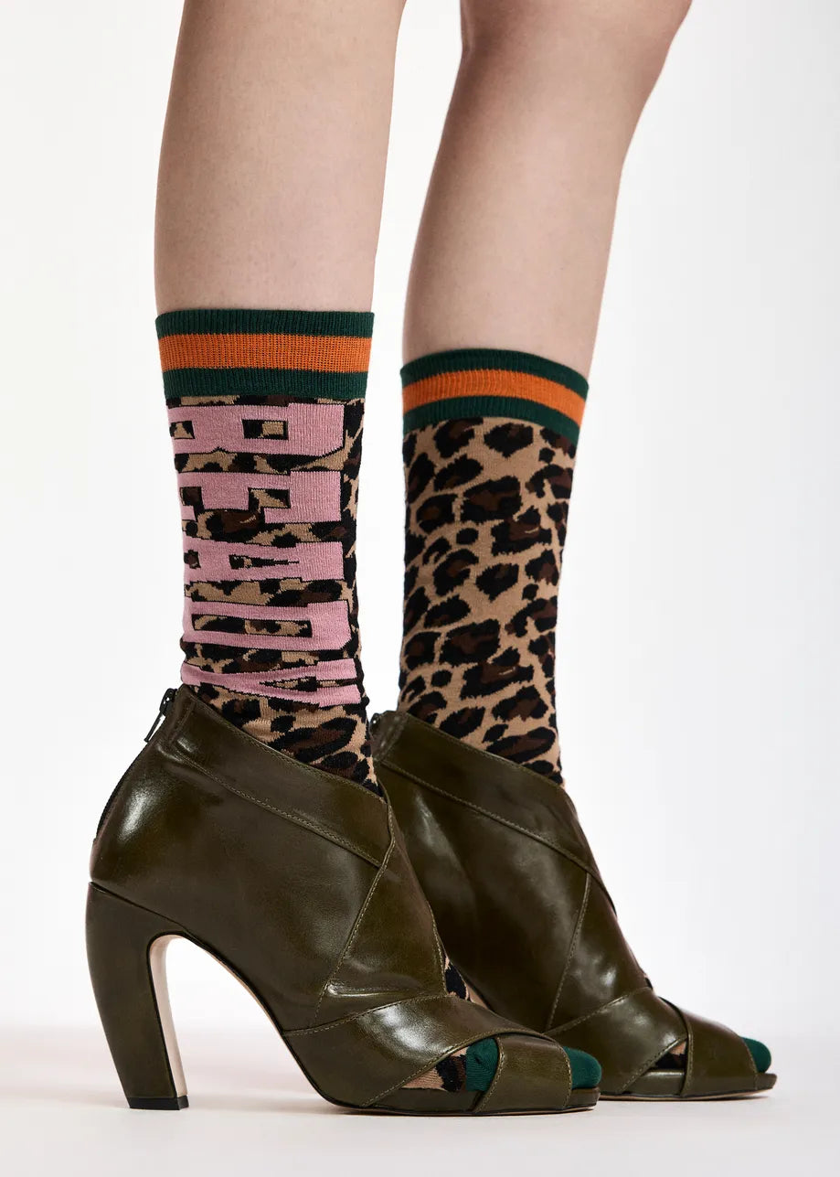 Keast Socks Leopard