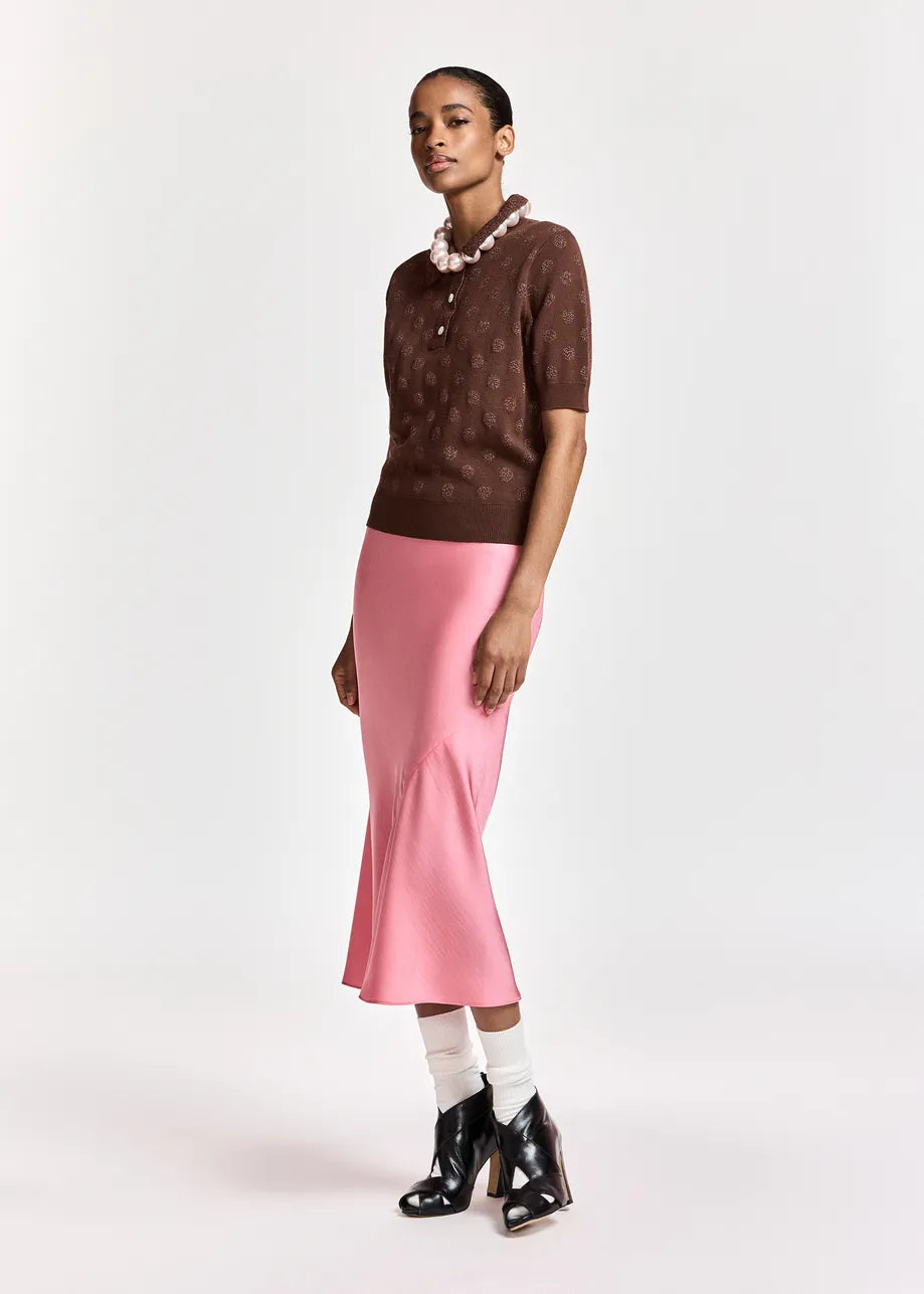 Krab Polo Brown