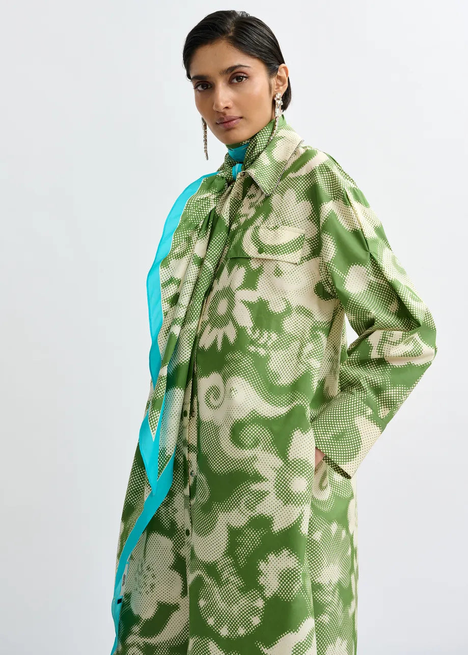 Jarf Scarf Beige Green